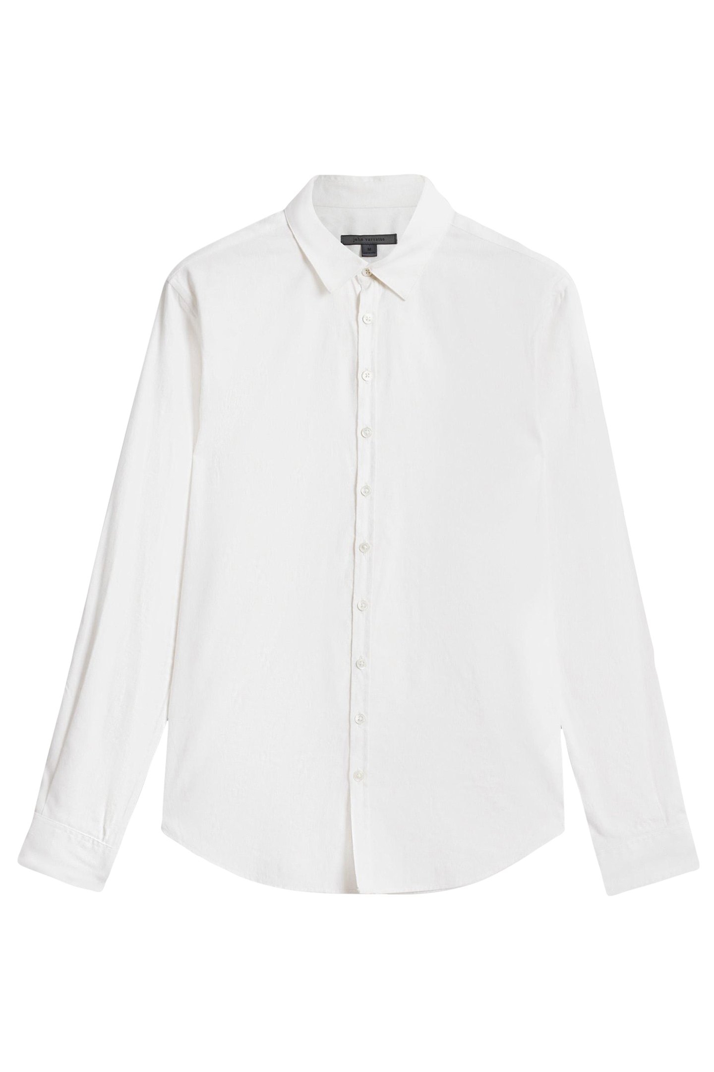 MULTI BUTTON SLIM FIT SHIRT WHITE 2