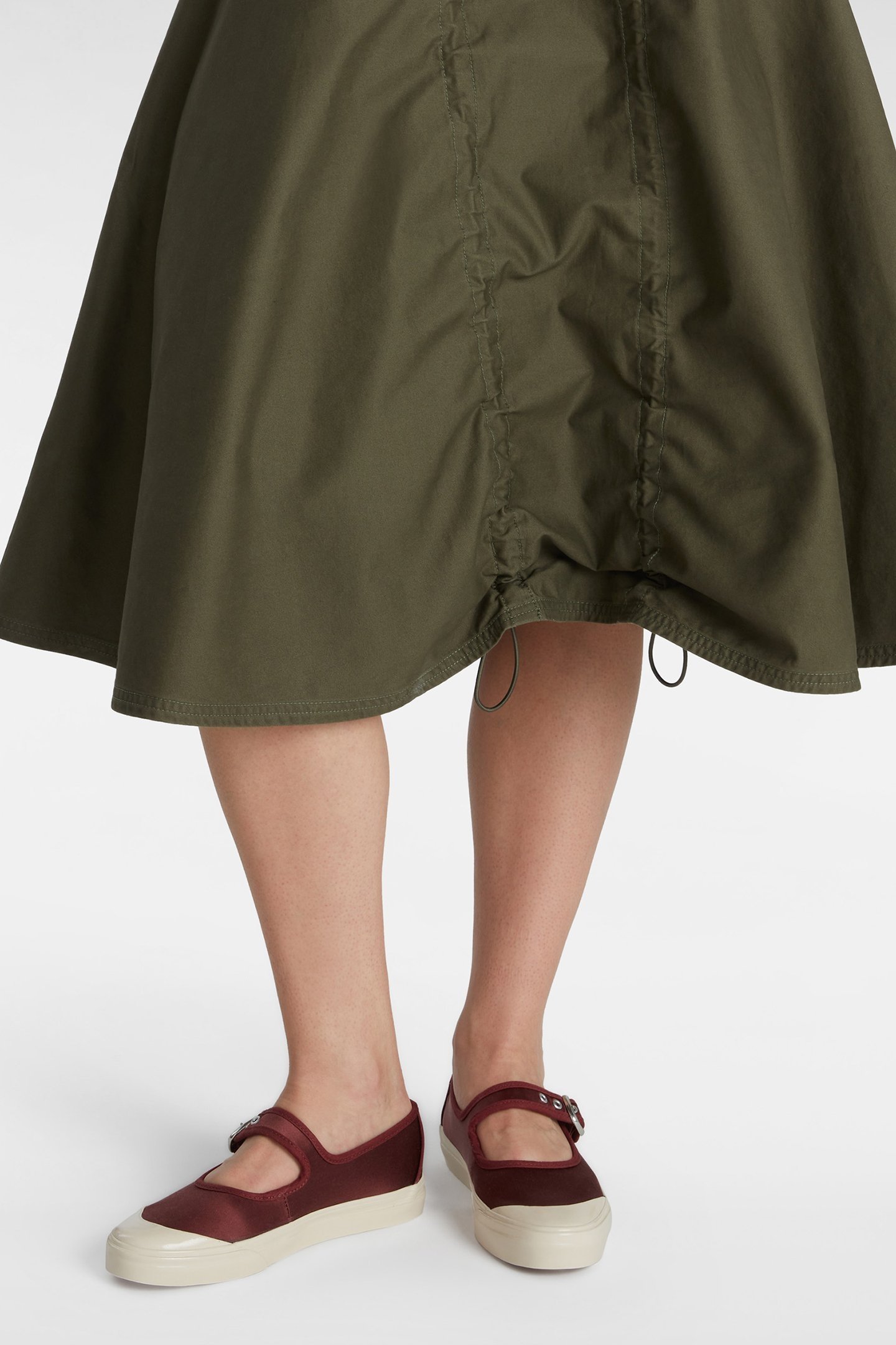 LX MARY JANE LOWPRO SATIN MADDER BROWN 2