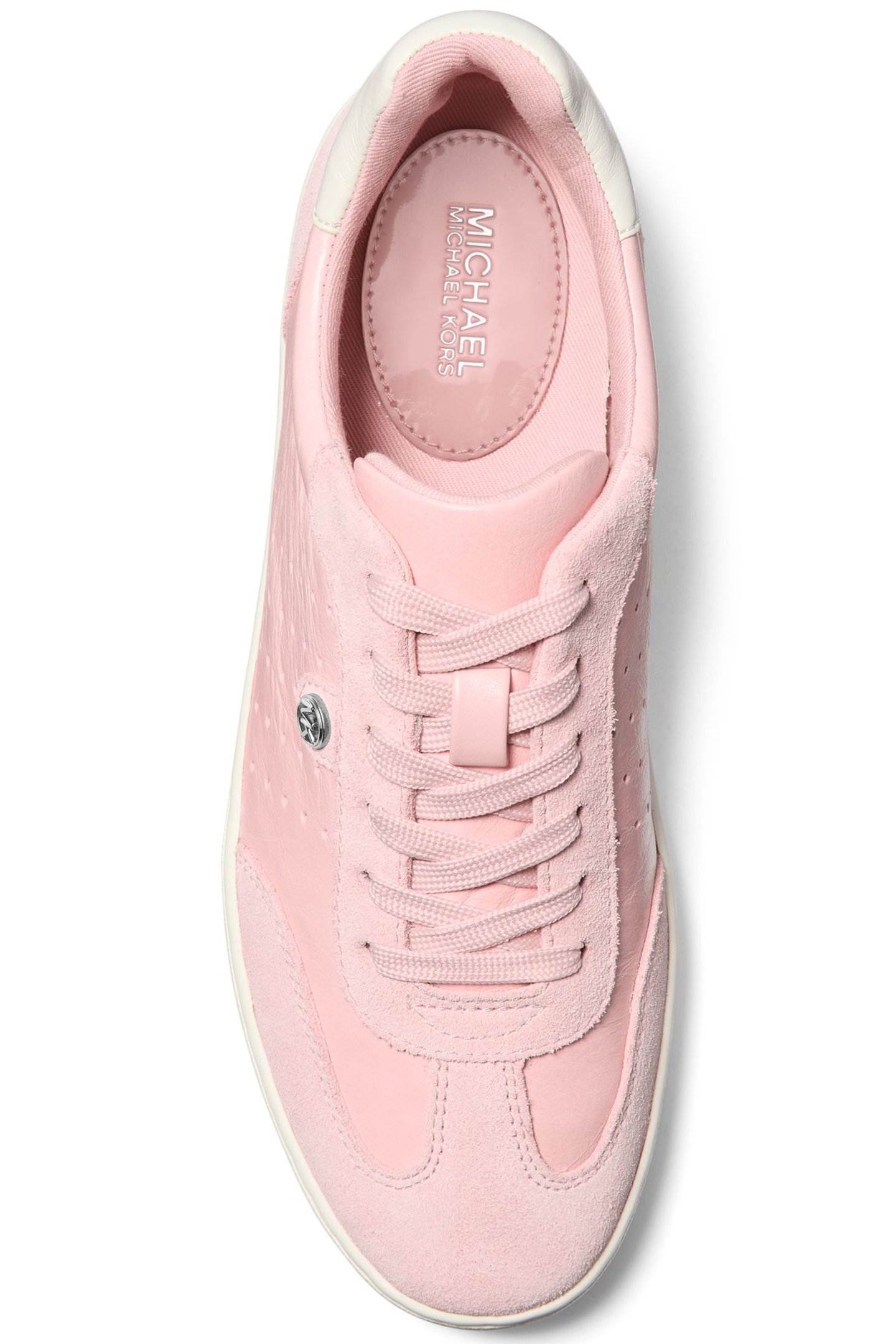 SCOTTY LACE UP TRAINER IN PINK 3