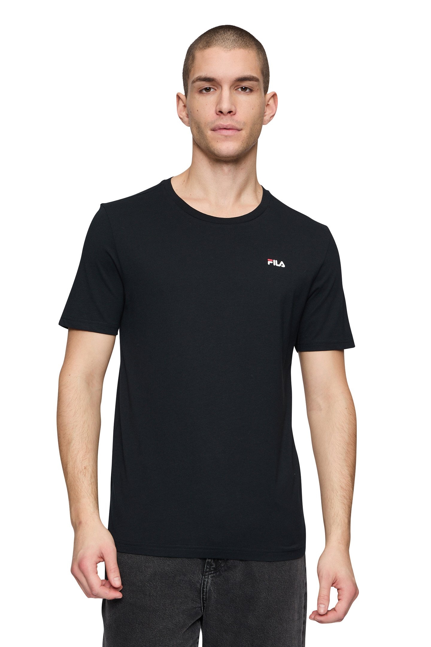 BROD TEE  DOUBLE PACK BRIGHTWHITE-BLACKBEAUTY 2