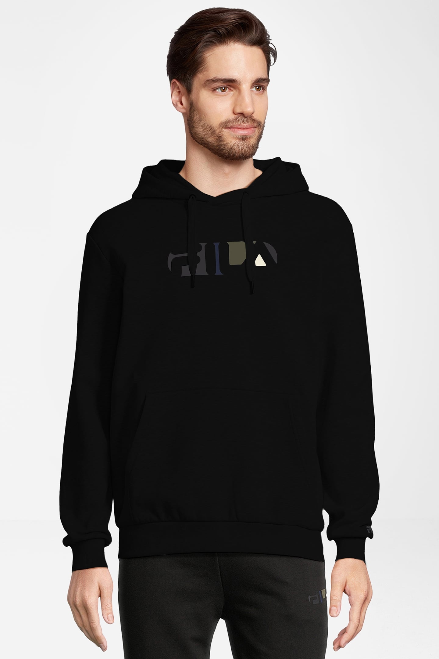 BUSWILLER HOODY BLACK 1