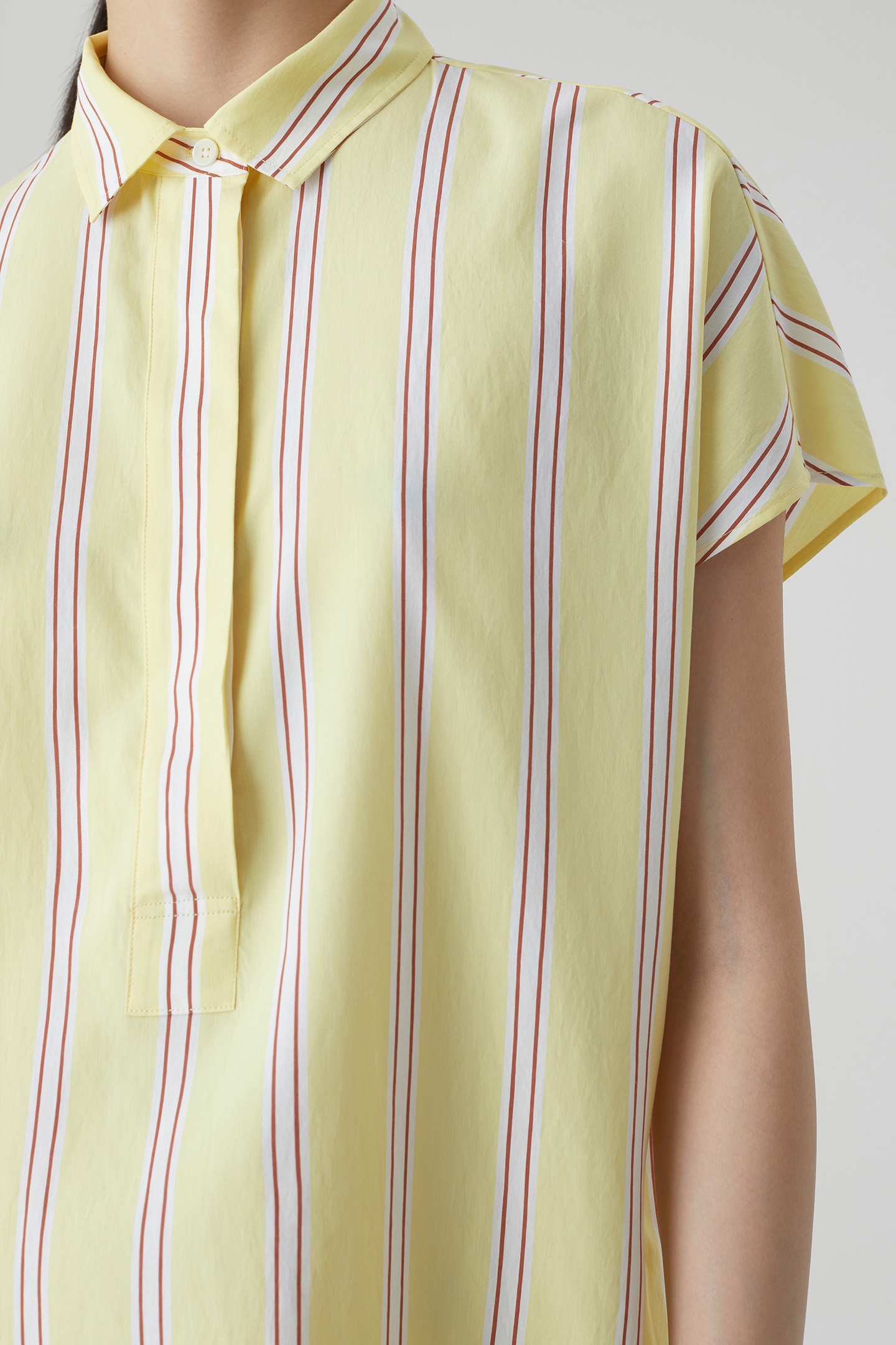 LONG SHIRT DRESS DRESSES YELLOW ORCHID 4