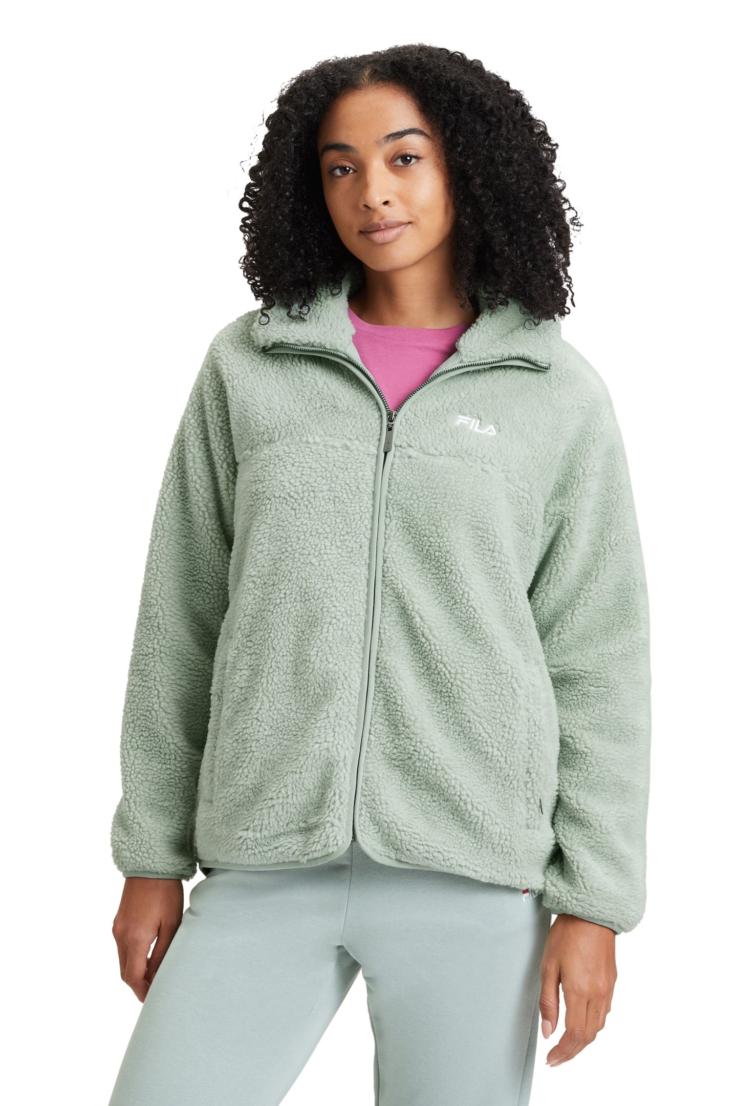 OACALA SHERPA JACKET JADEITE 1