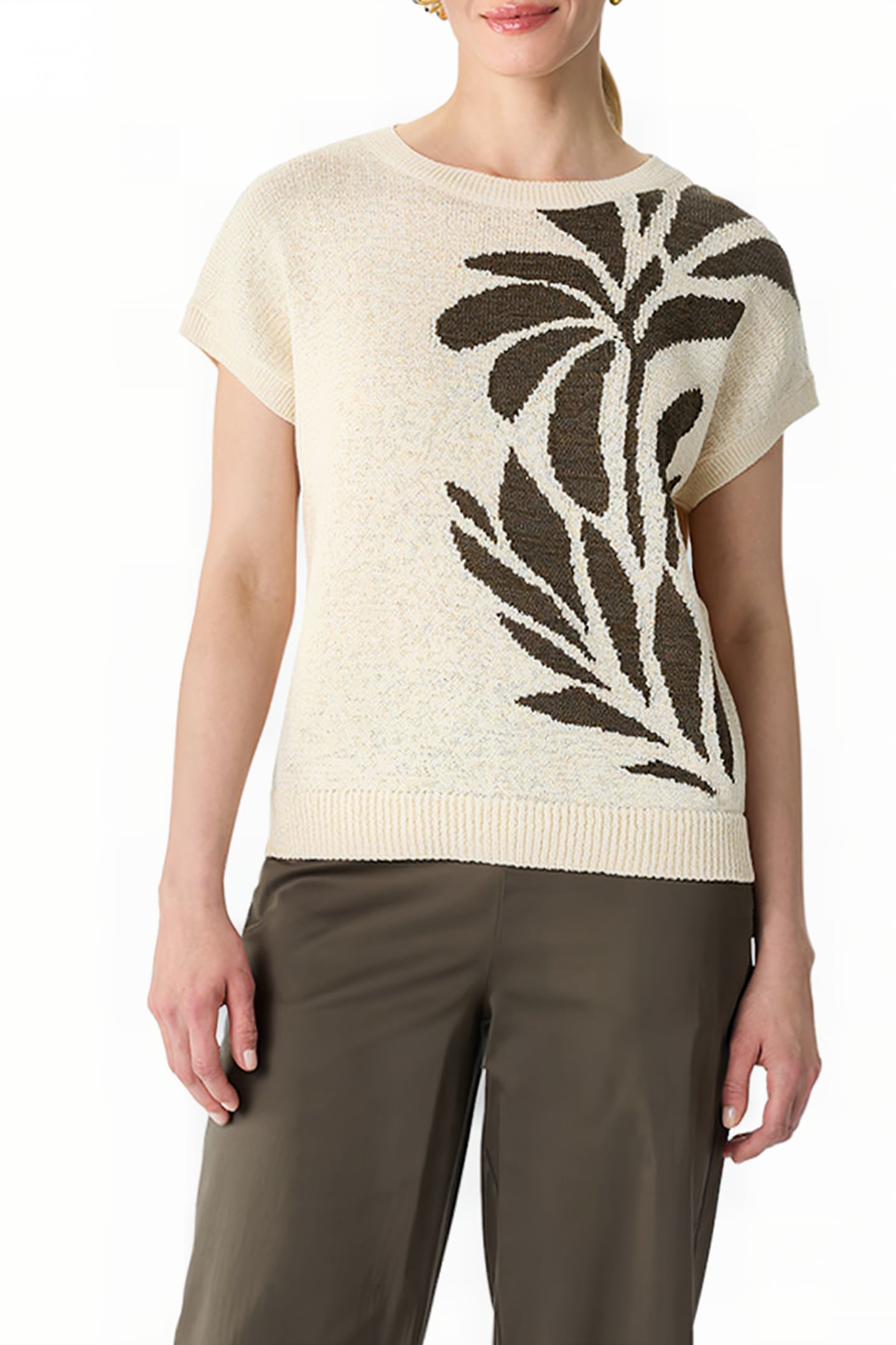 COMMA PULLOVER CRÈME 1