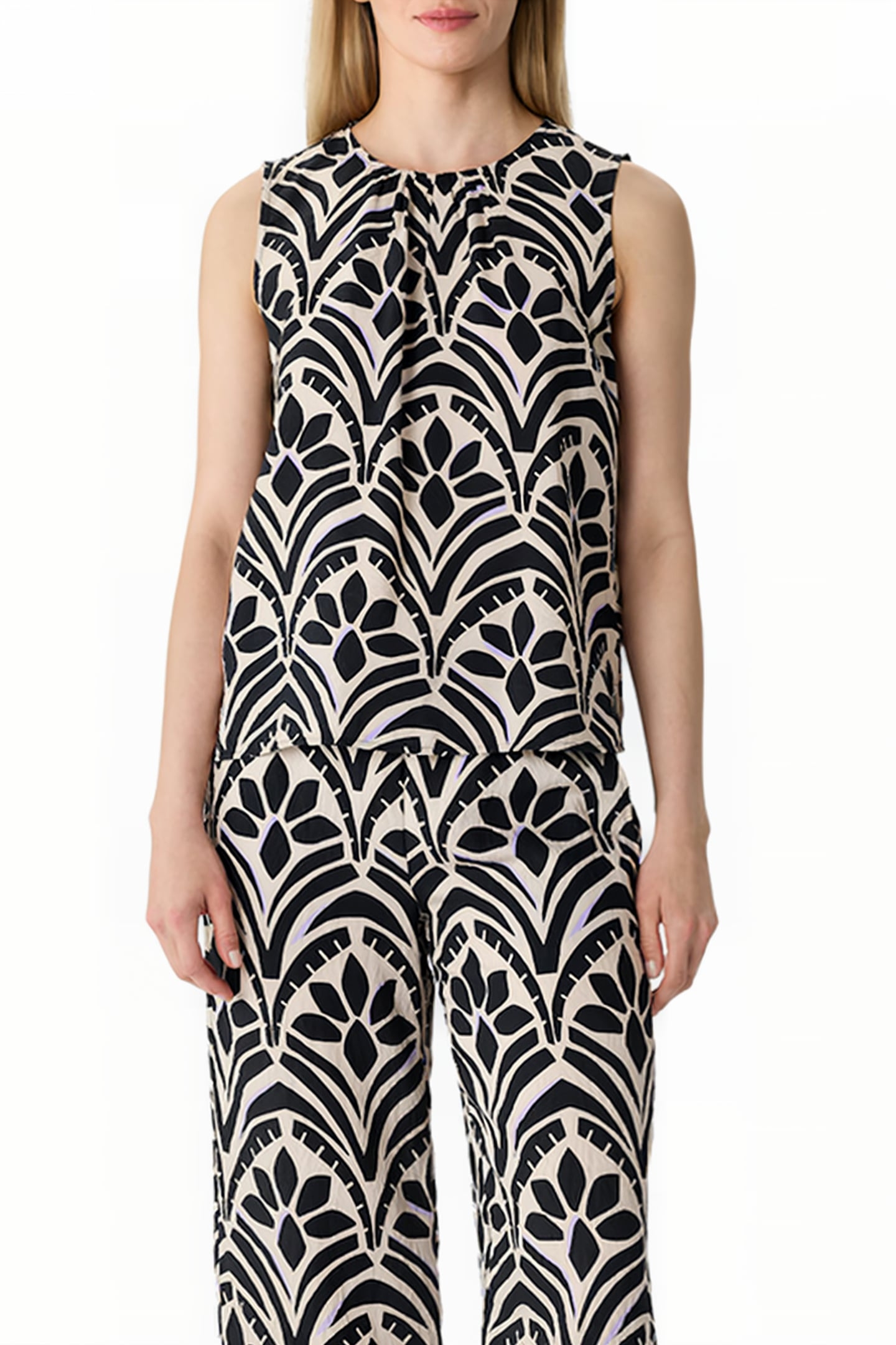 COMMA BLOUSES BLACK 1