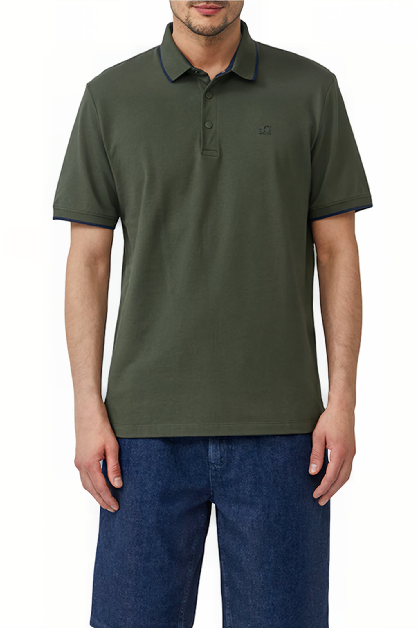 S.OLIVER POLOS DARKGREEN 1