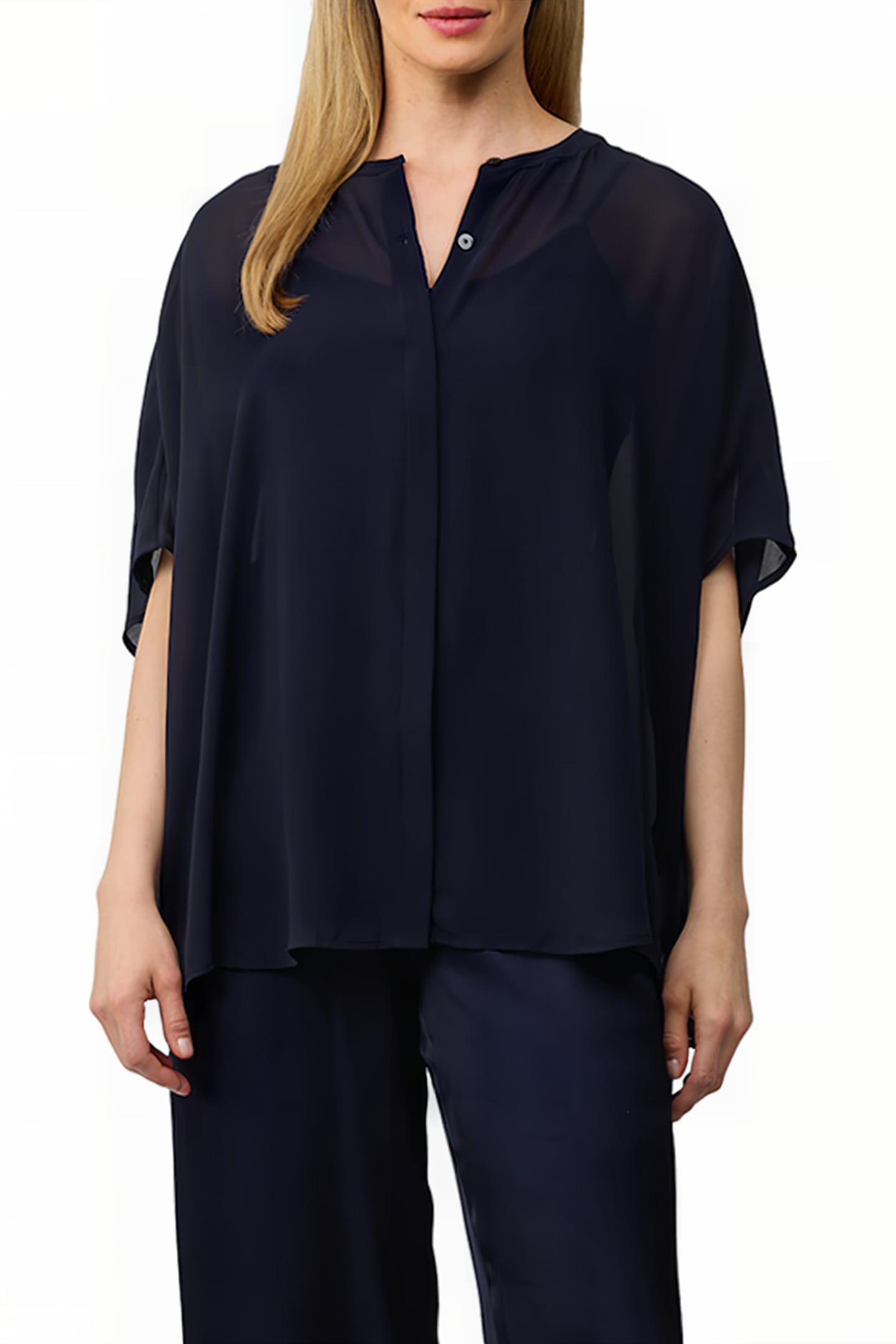 S.OLIVER BLOUSES BLUE MARINE 1