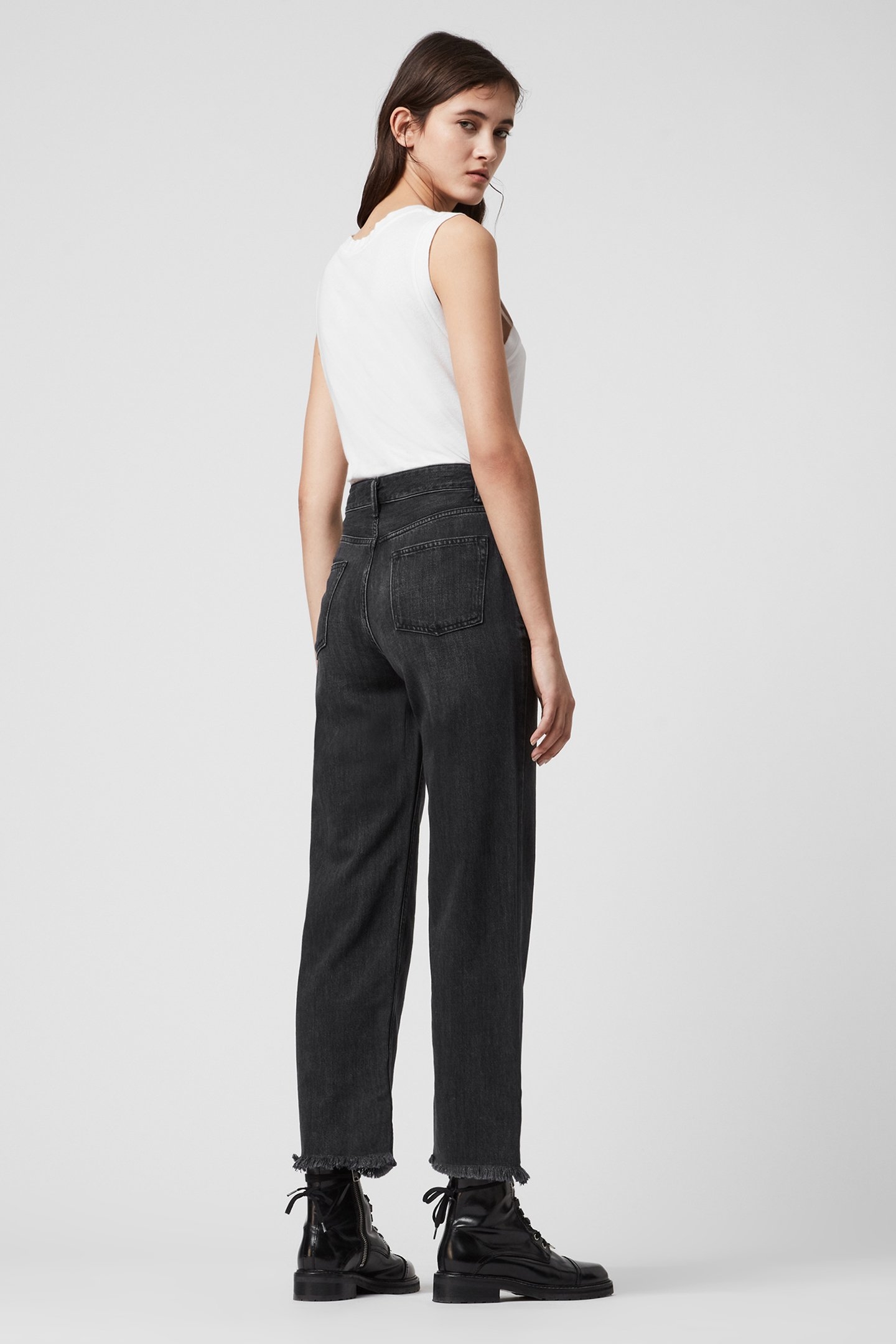 ASH BOYFRIEND JEAN WASHED BLACK 3