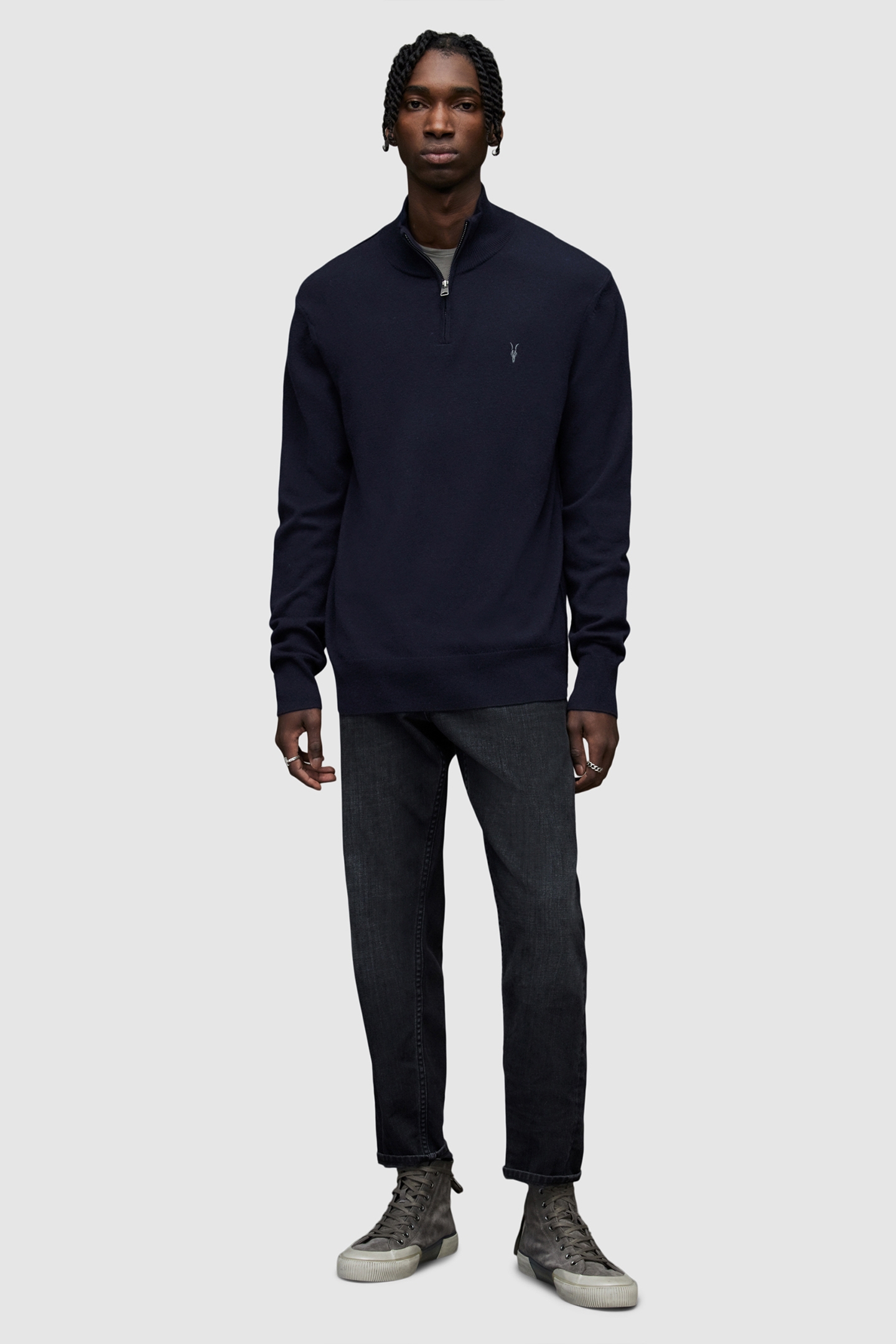 KILBURN ZIP FUNNEL DEEP BLUE 3