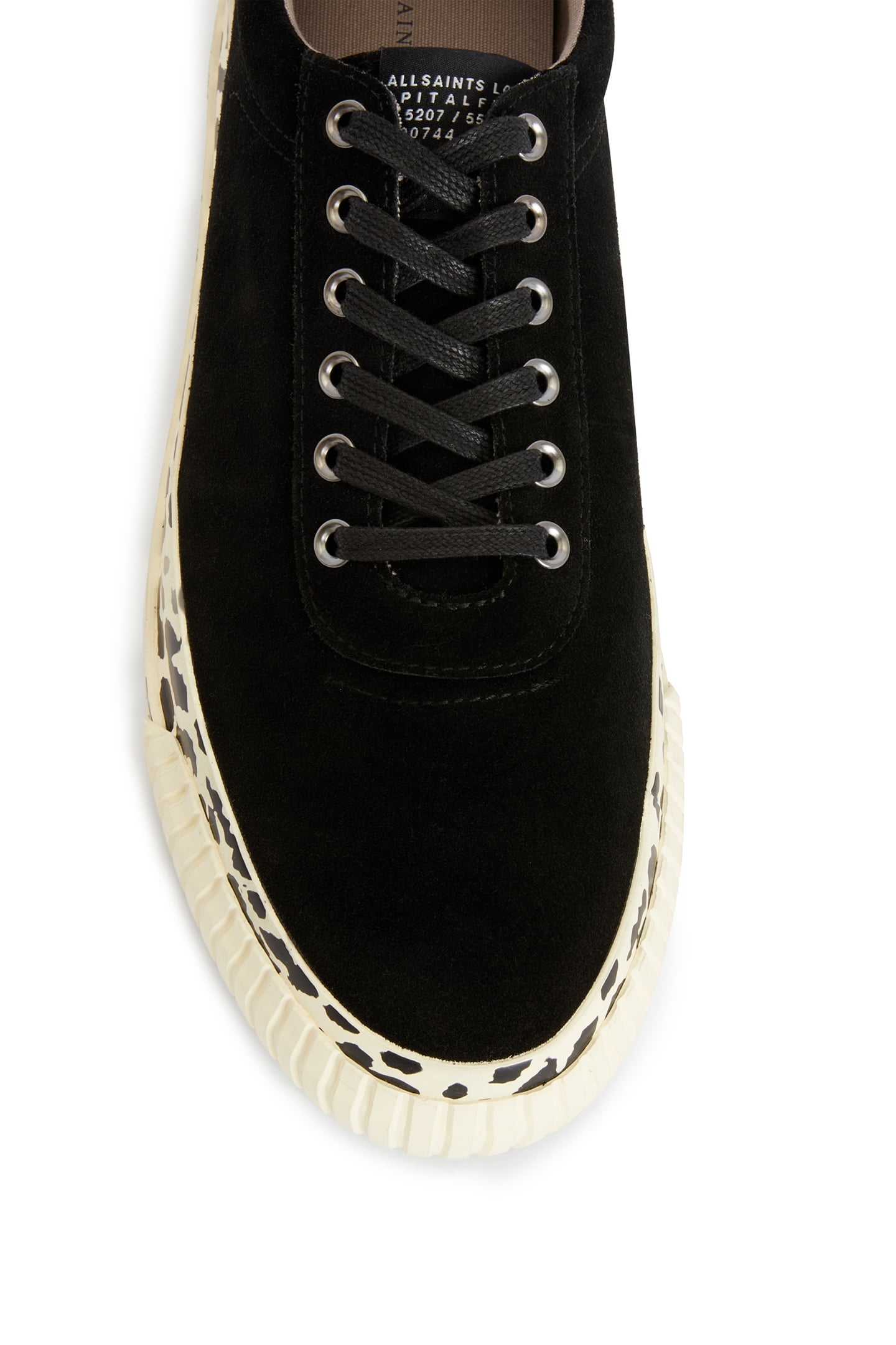 KNOX SUEDE SNEAKER BLACK LEOPARD 6