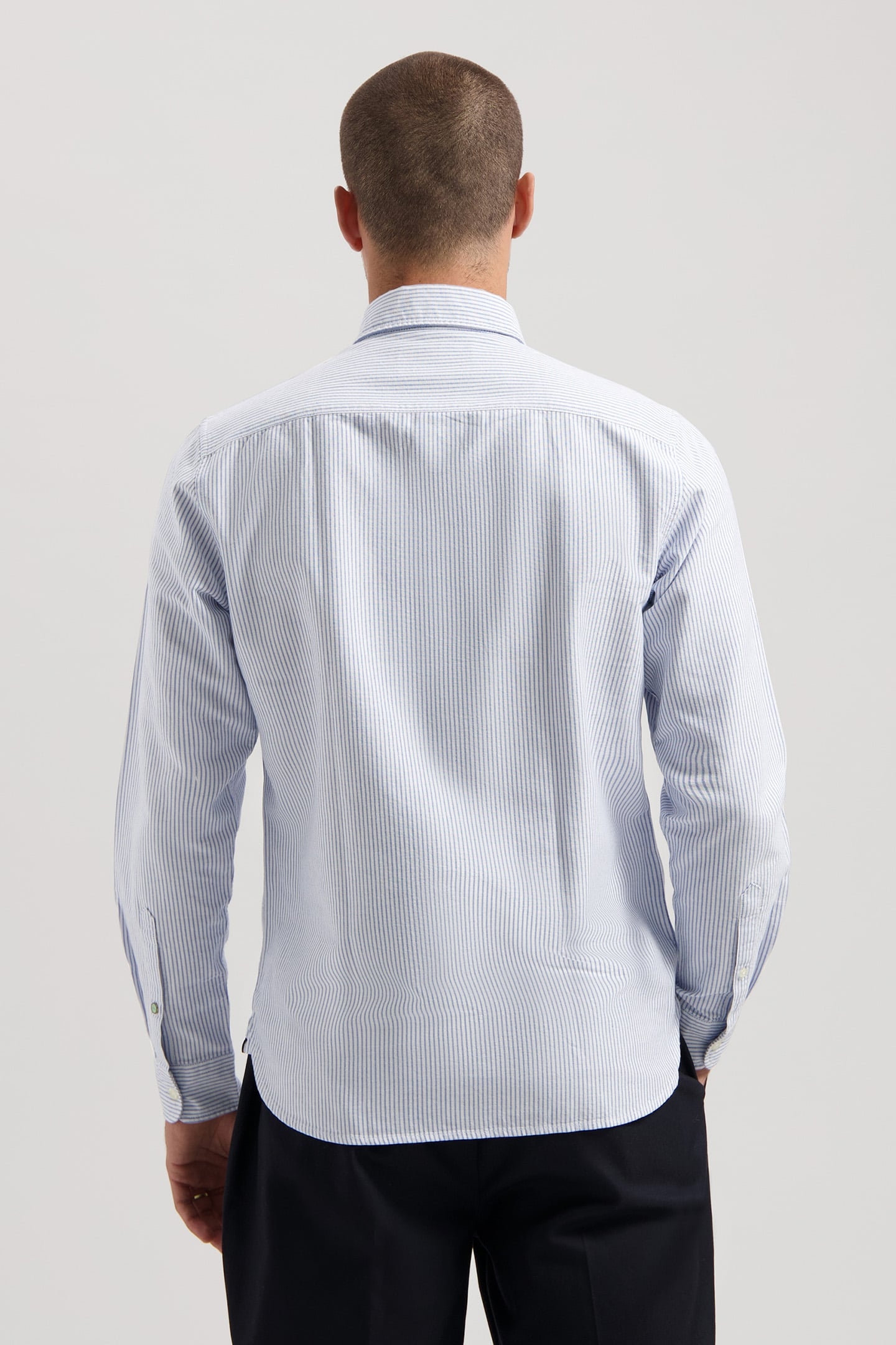 DS_OLIVER SHIRT BLUE / WHITE 2