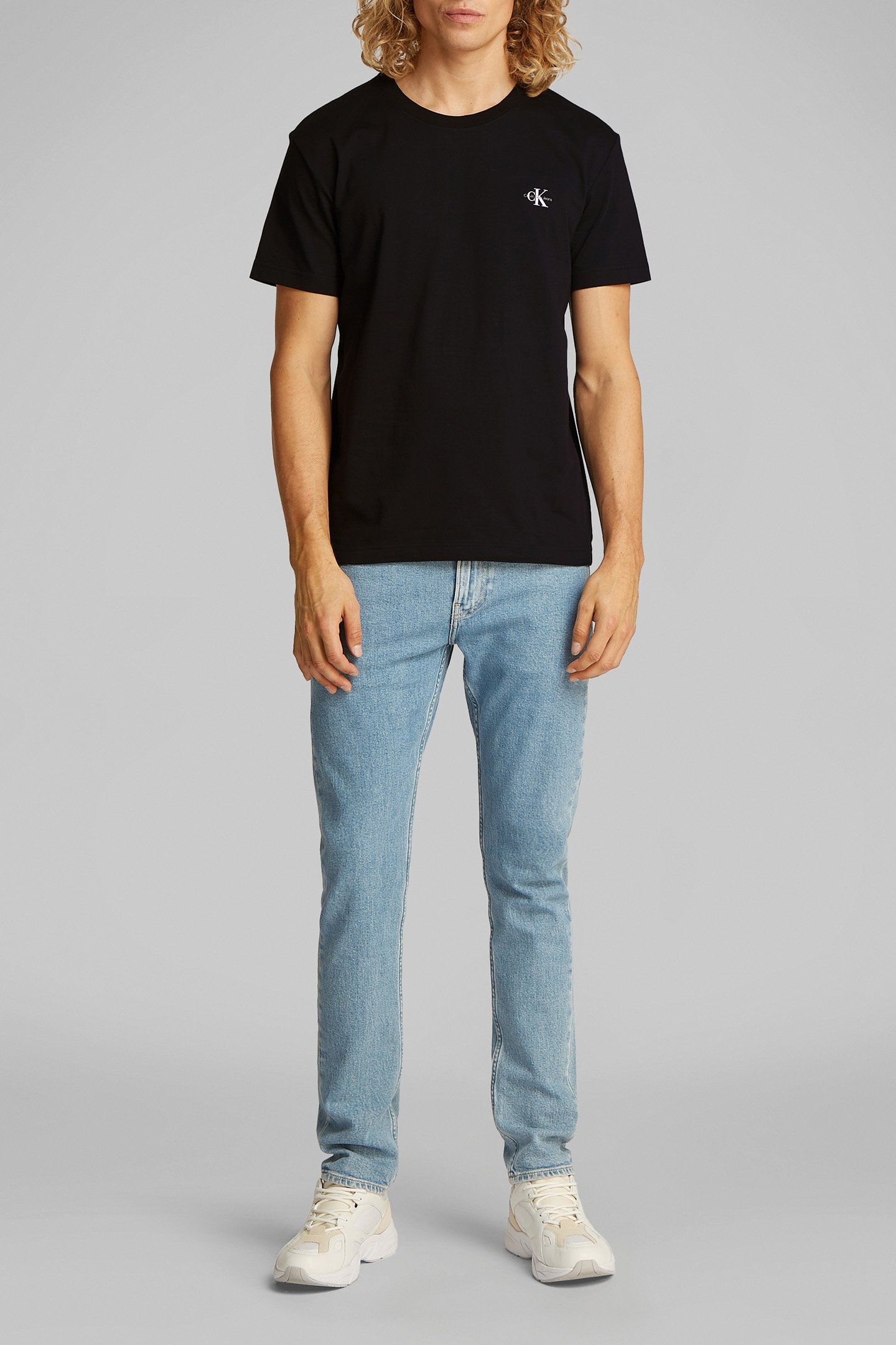 2 PACK MONOLOGO T-SH CK BLACK / CK BLACK 2