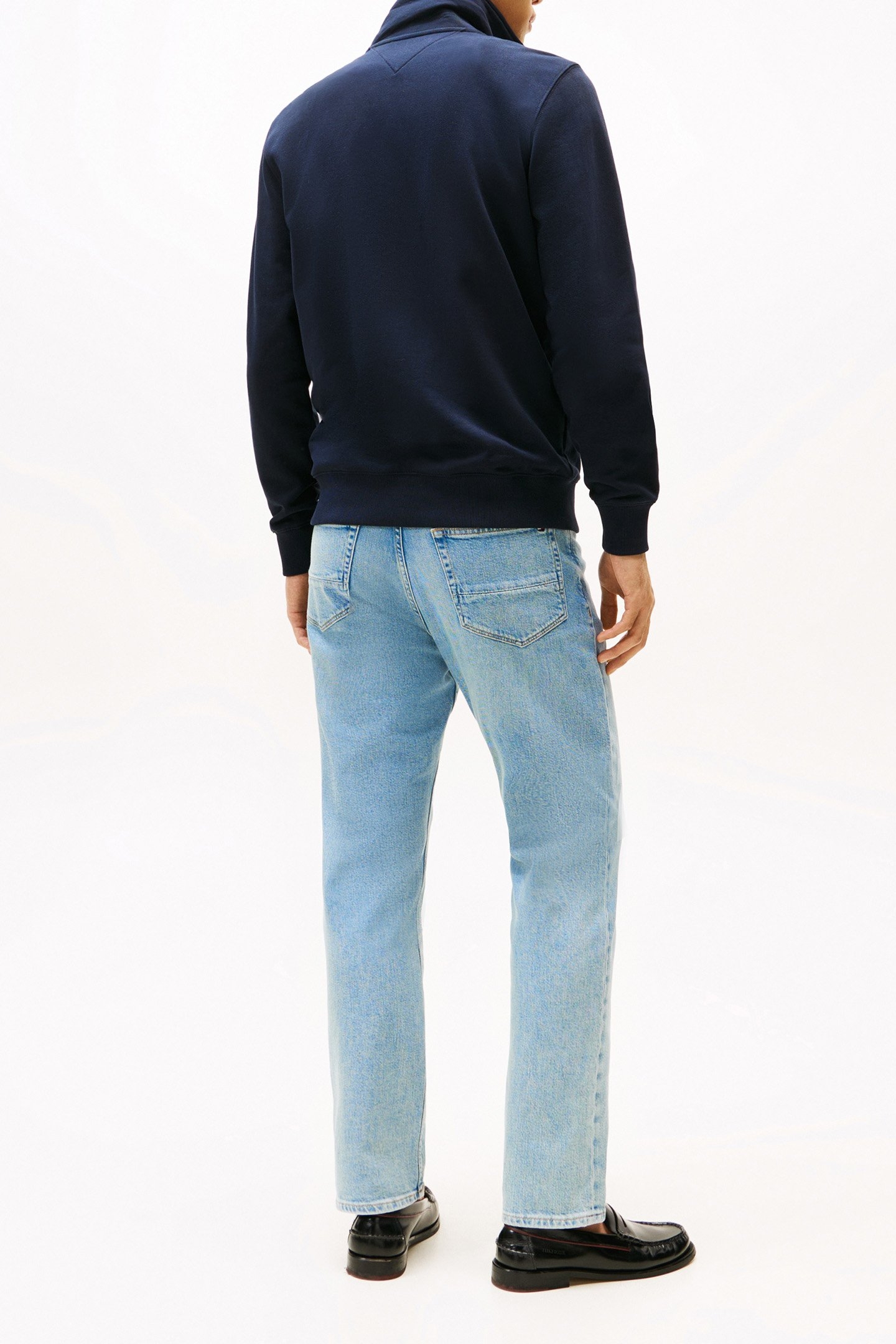 ESSENTIAL TERRY SWEATSHIRT REGULAR FIT CREW NECK DESERT SKY 3