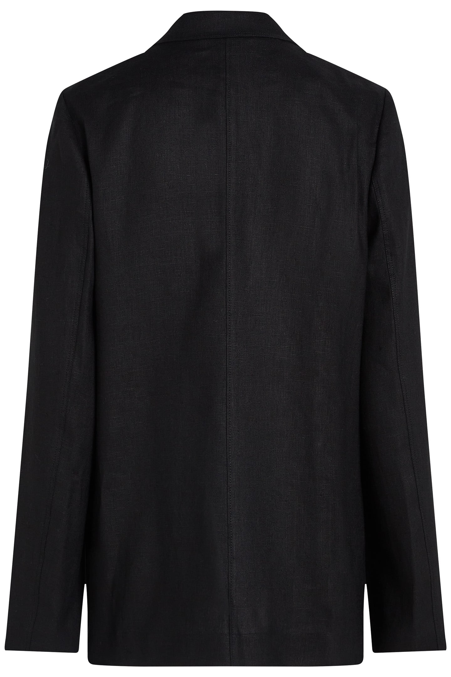 ESS LINEN REGULAR FIT BLAZER BLACK 5