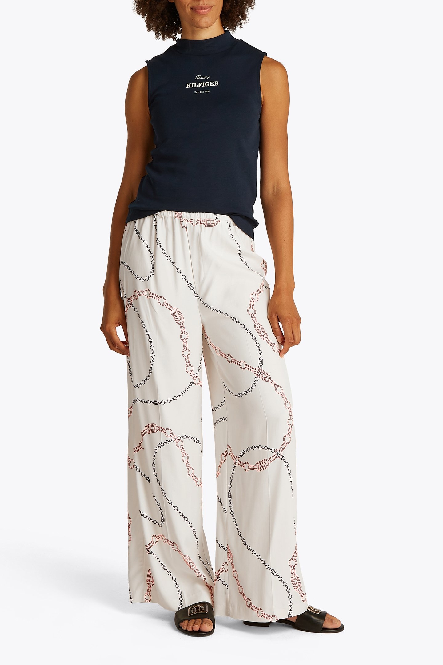 LONG LOOSE FIT PANT WHITE 2