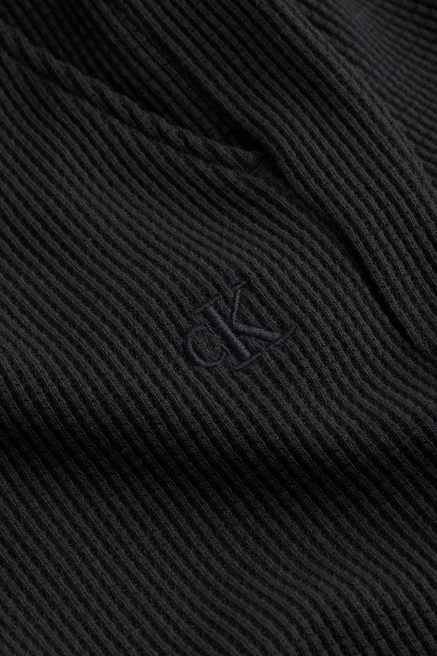 CHUNKY WAFFLE SHORT CK BLACK 7