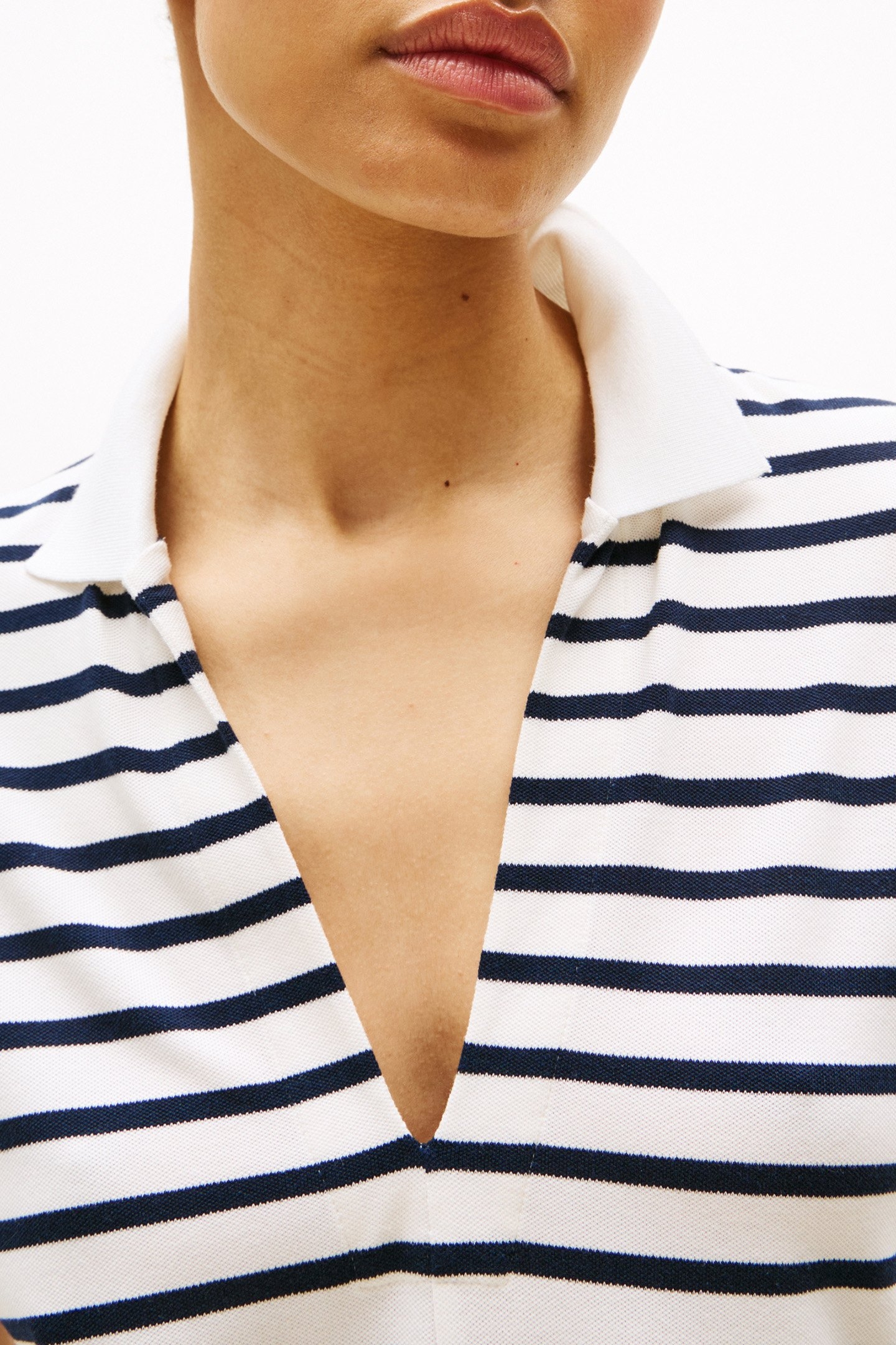 LYOCELL TIPPING POLO BRETON NORMAL FIT POLO, DARK NIGHT NAVY 4