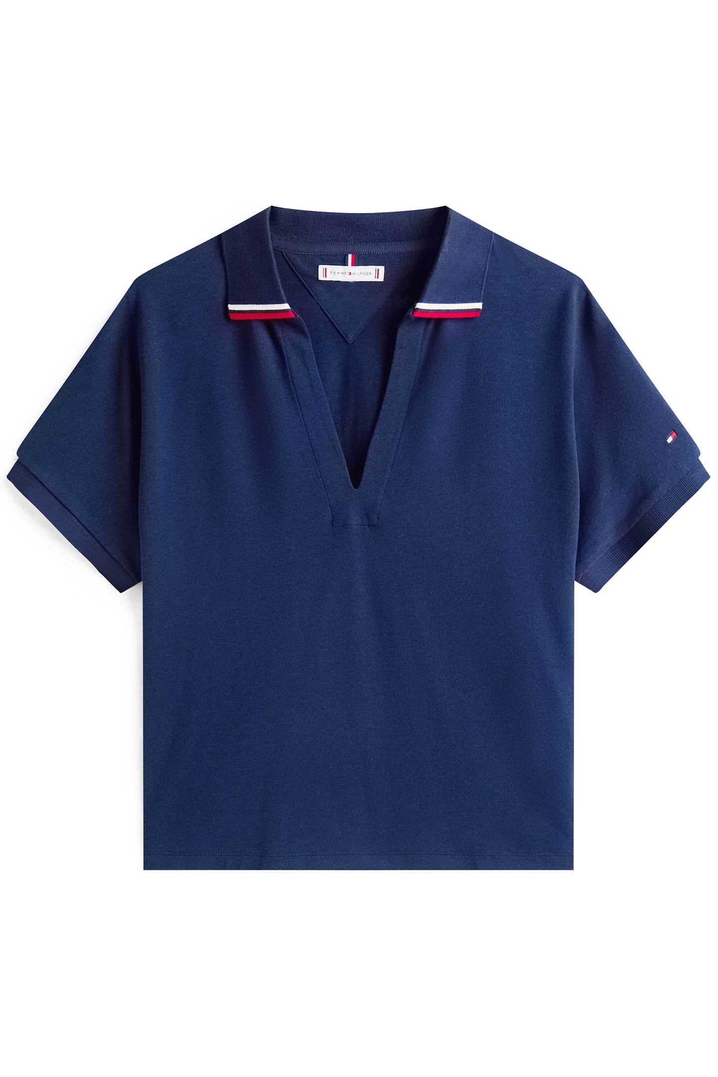 TIPPING POLO REG FIT S/S DARK BLUE 4
