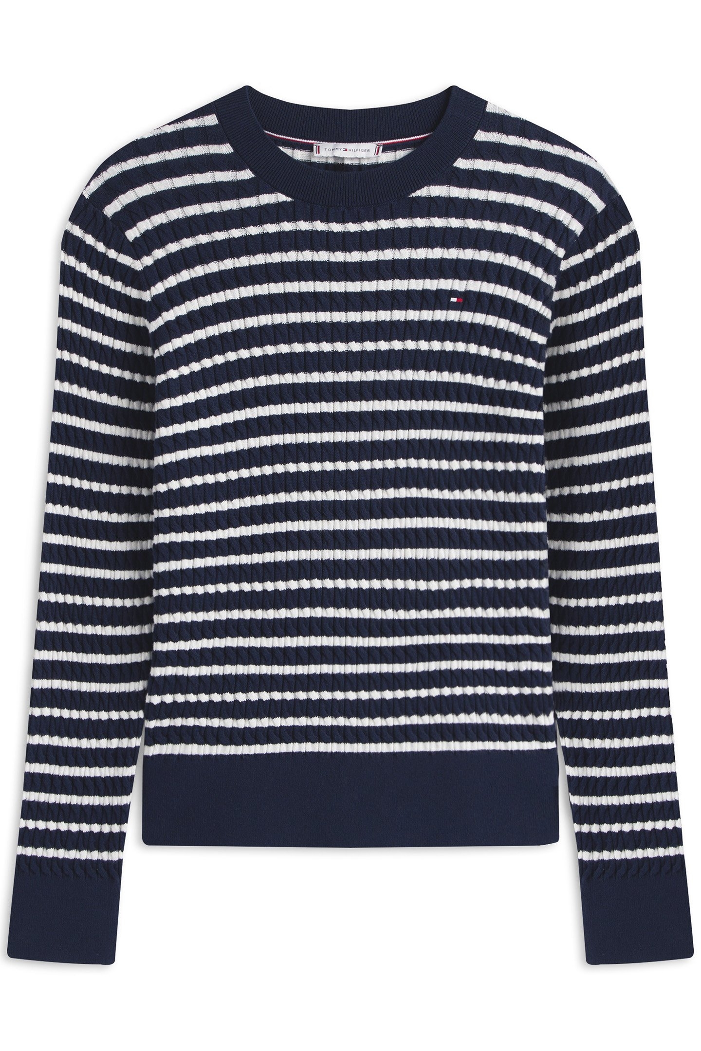 CO CABLE FINE GG STANDARD FIT PULLOVER NAVY 4
