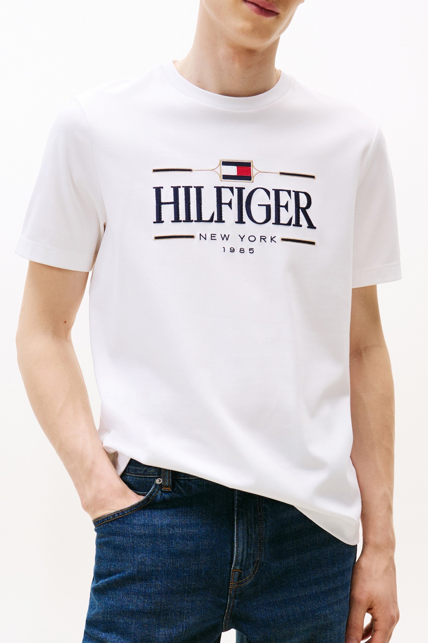 ICON HILFIGER TEE WHITE 1