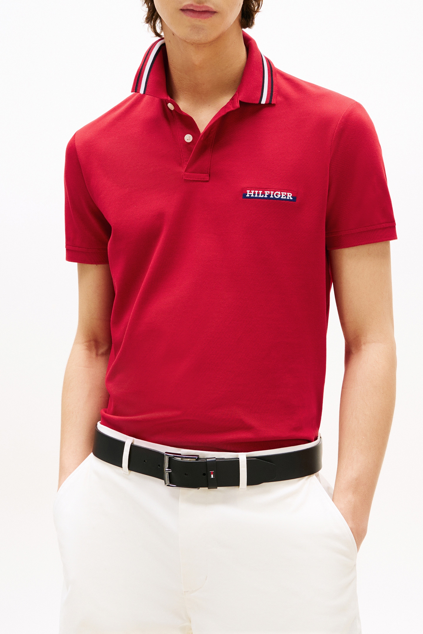 HILFIGER TIPPED REG MEDIUM RED 1