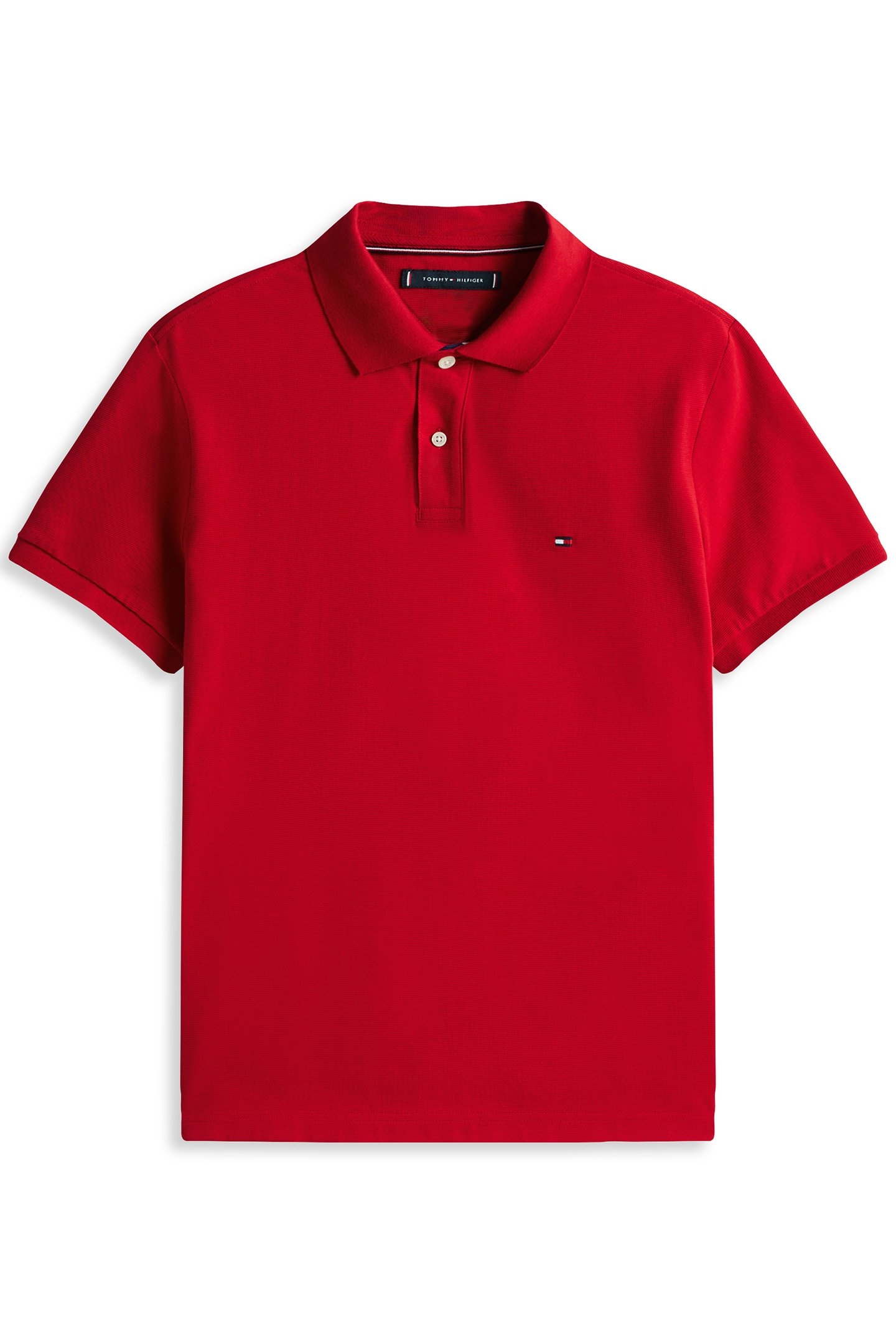MB CONTRAST COLLAR MEDIUM RED 4