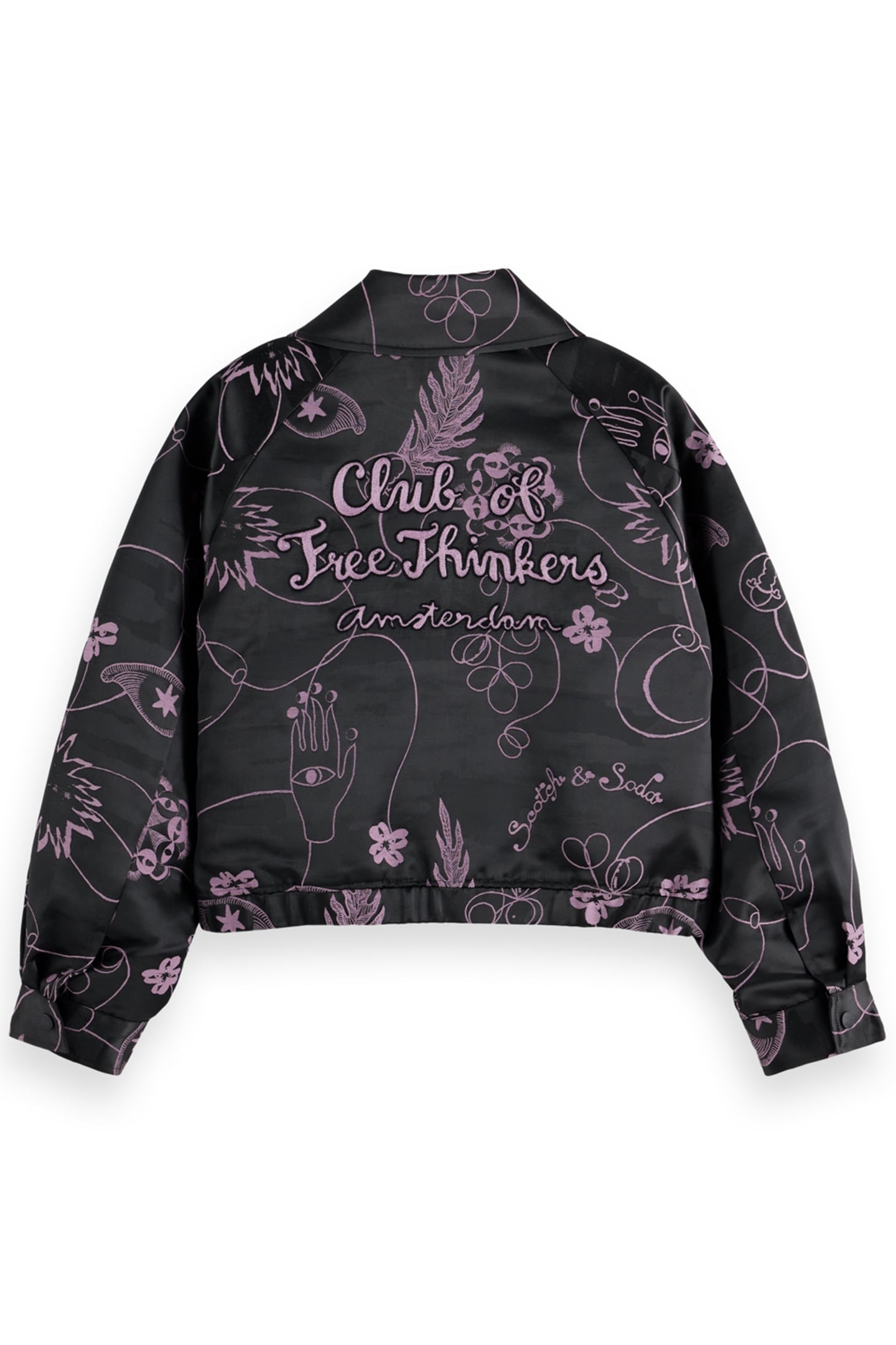 JACQUARD BOMBER JACKET FREE MIND JACQUARD 2