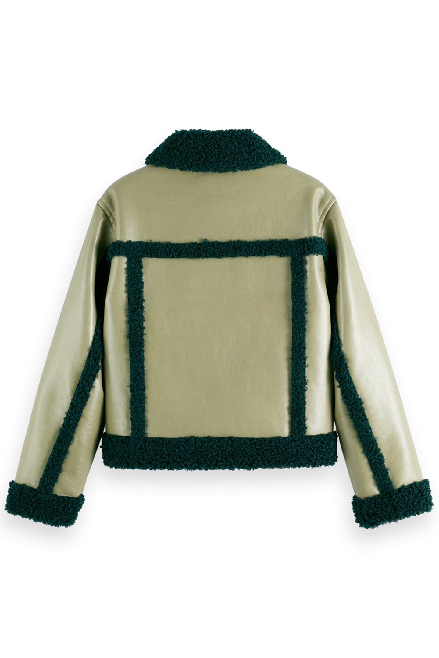 VINYL JACKET WASHED SAGE 5