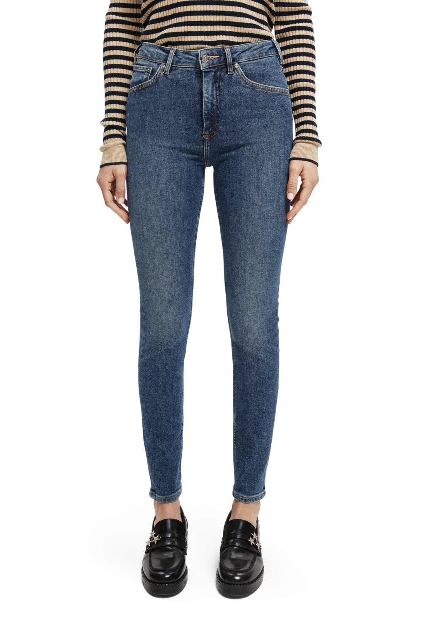 ESSENTIALS  HAUT SKINNY JEANS — FRESH DRAFT 1