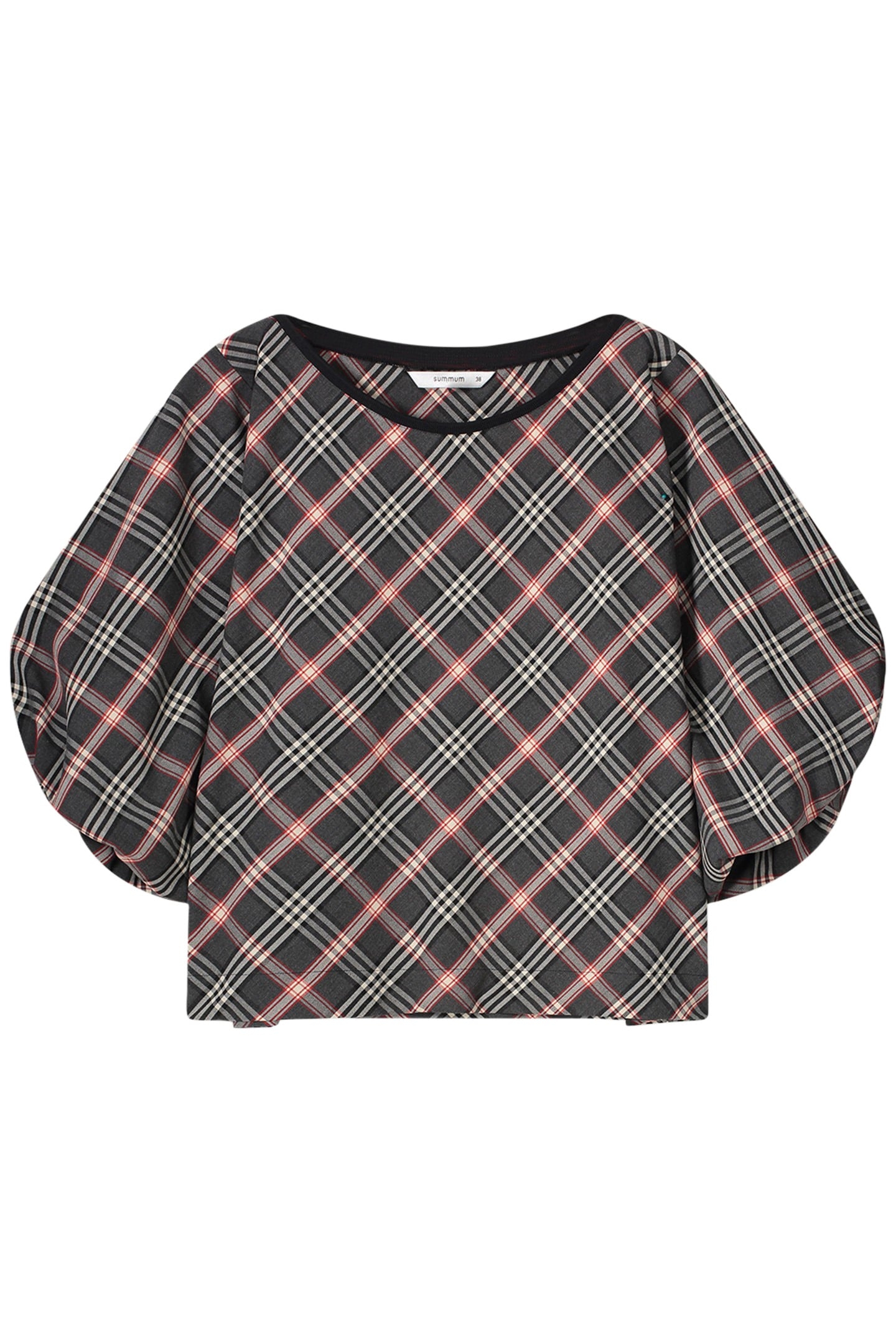 TOP CHECK IN RED MULTICOLOUR 1