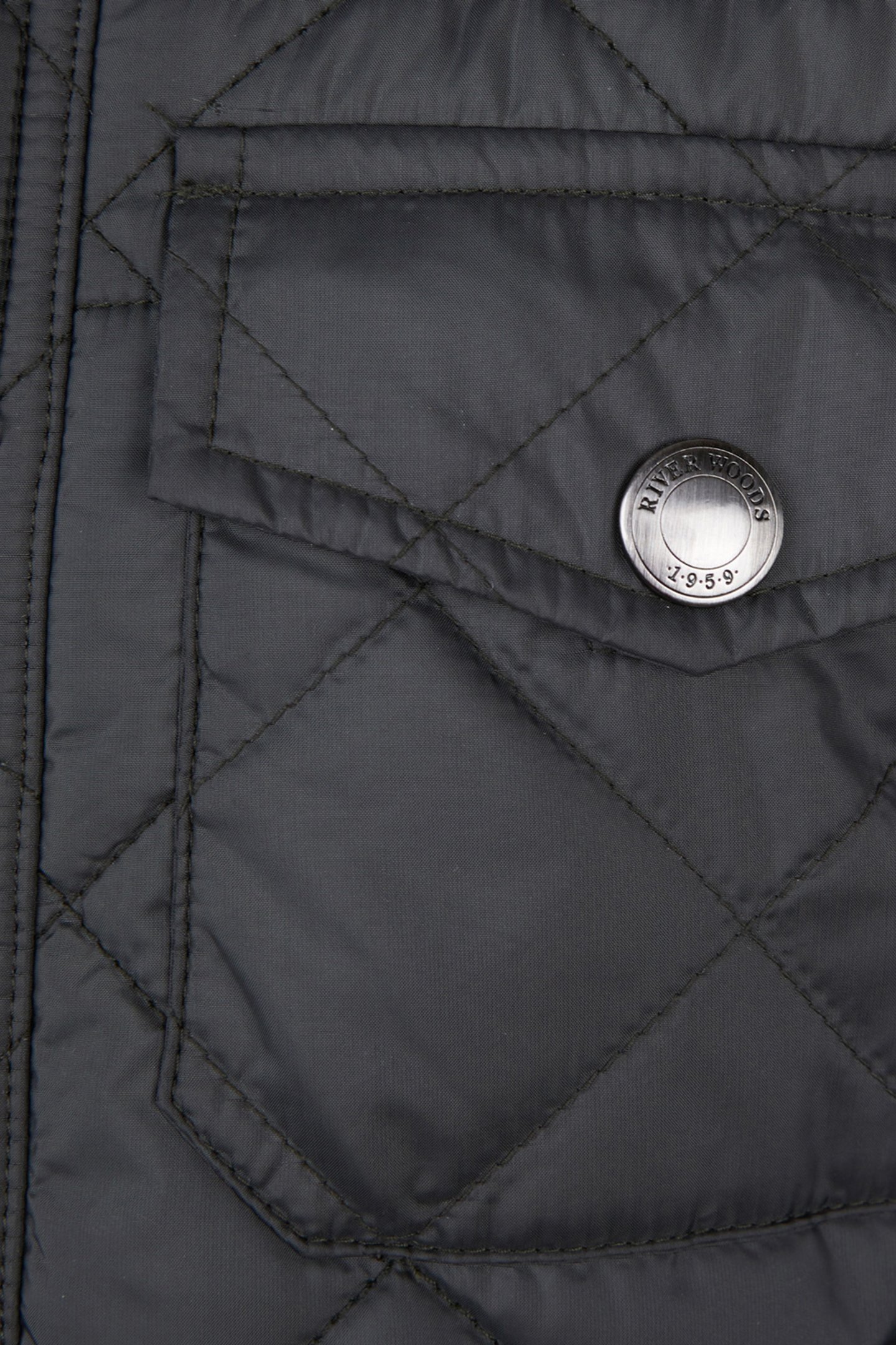 BASIC DIAMOND QUILTED JKT GREEN 3