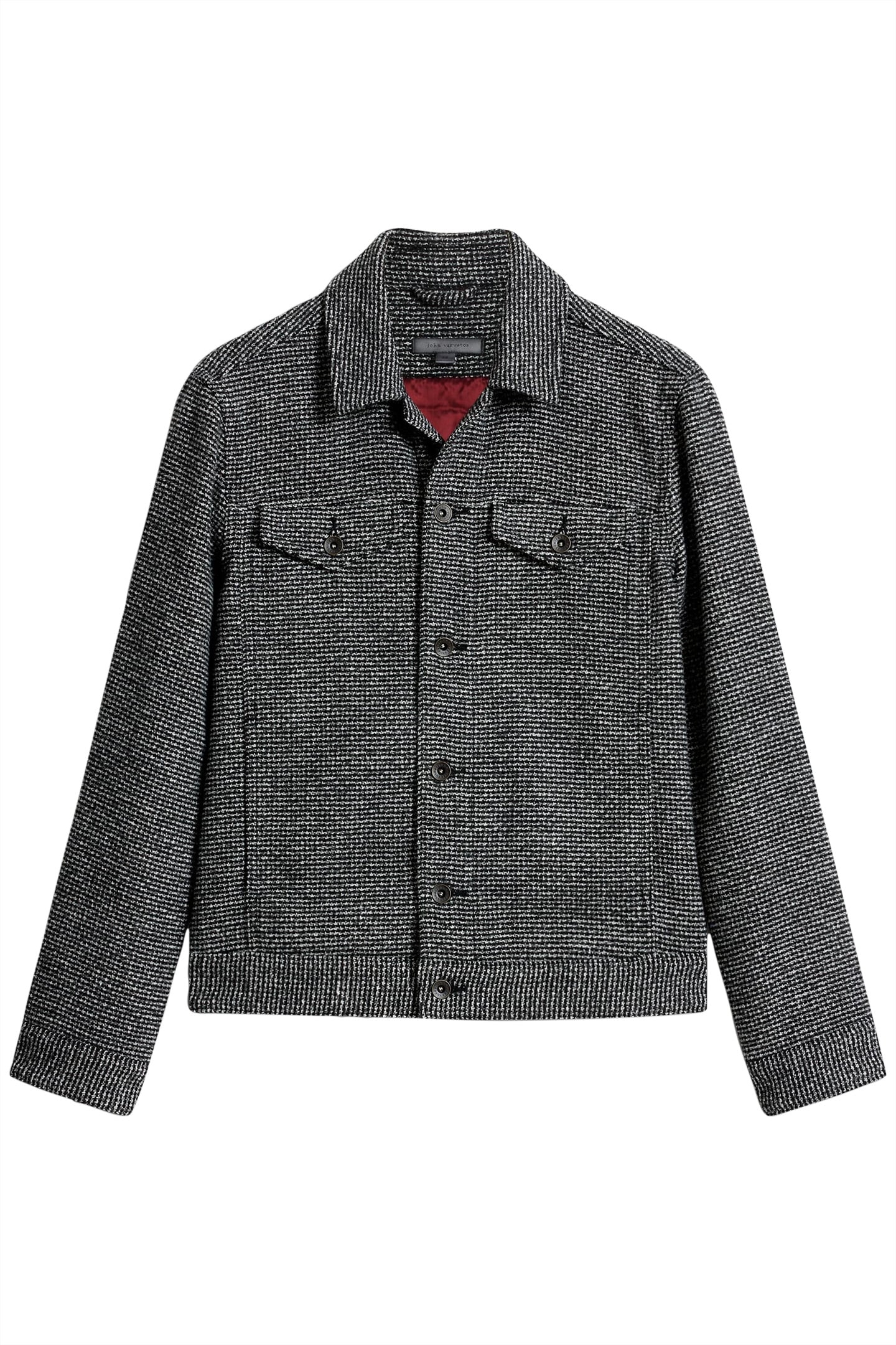 EVANS JACKET BLACK/WHITE 2