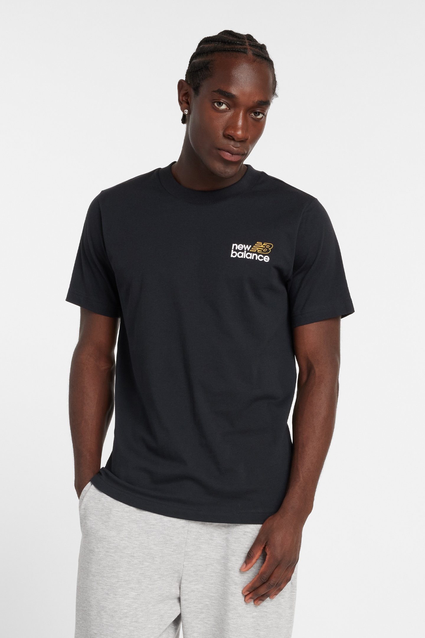 SPORT GRAPHIC BRAND T-SHIRT BLACK 1