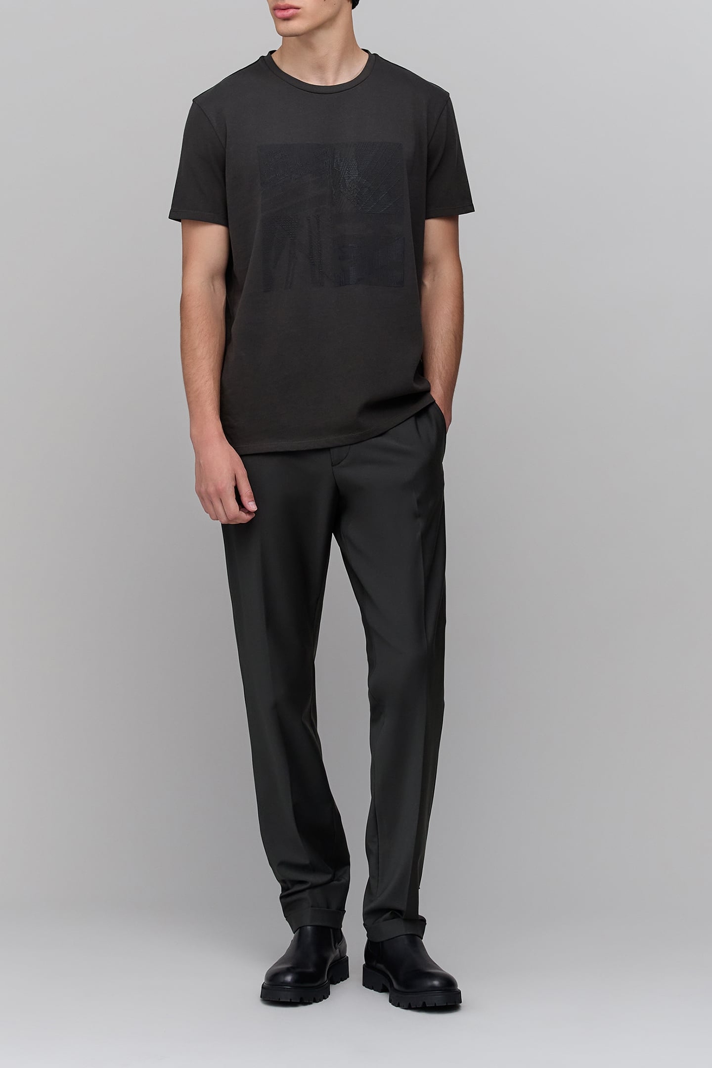 ULTRA MOBILITY KHAKI SUIT TROUSERS 3