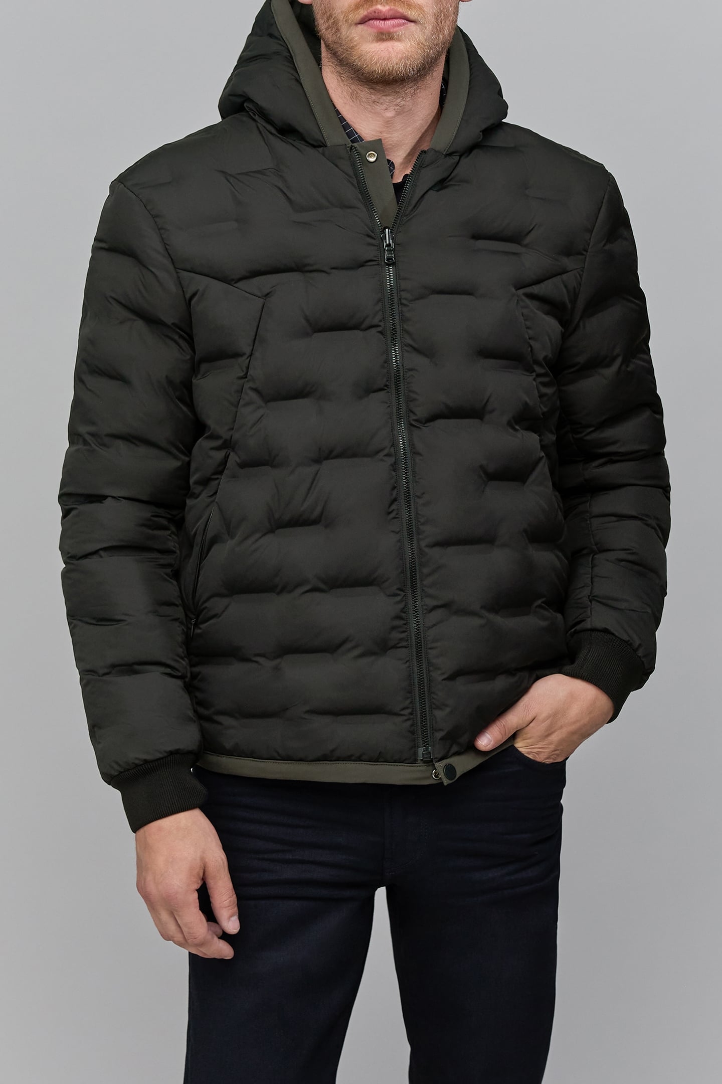 KHAKI NYLON GRANITE UNDERCOAT 1