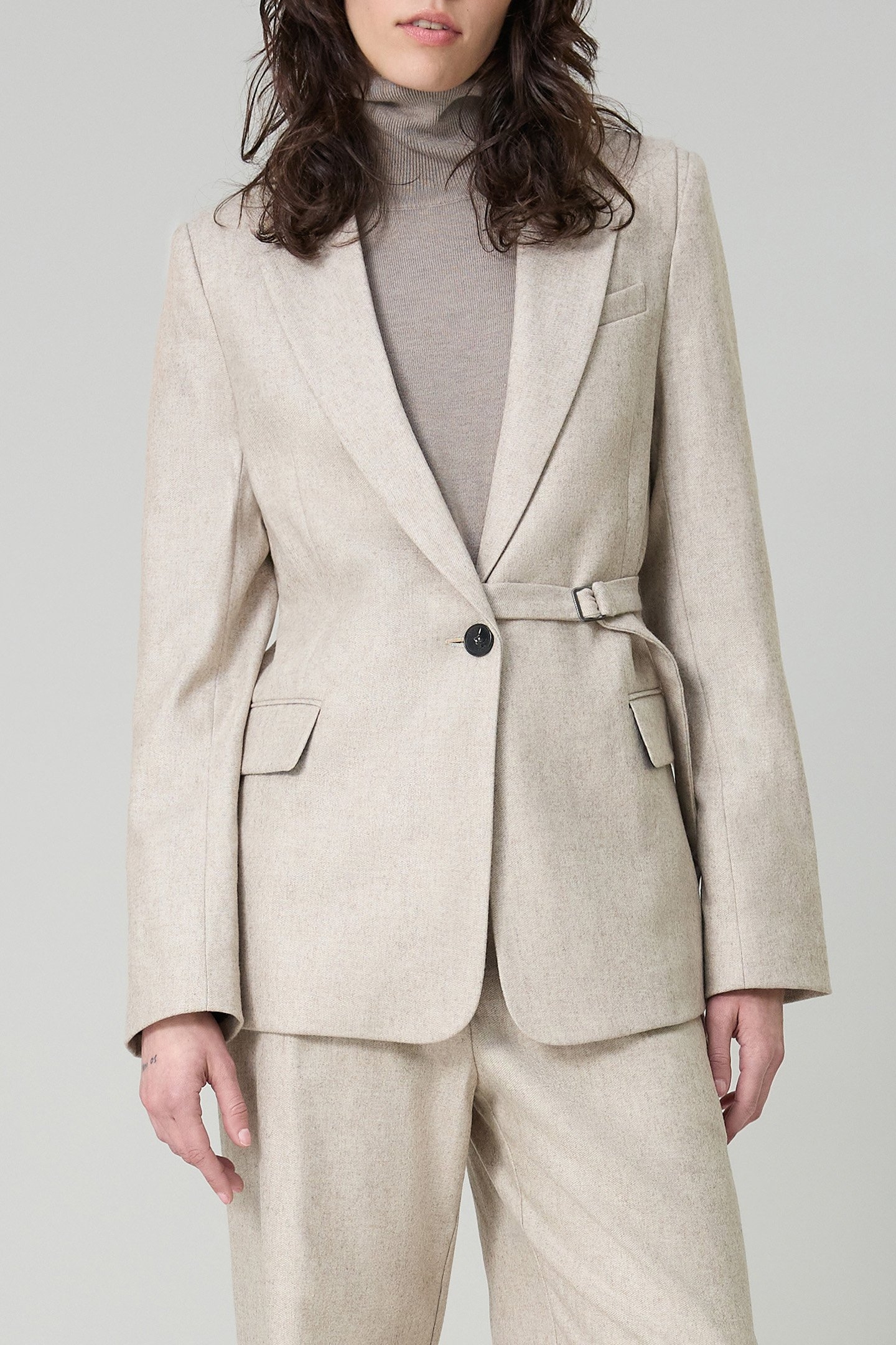 PURE EDITION- FLANNEL SUIT JACKET 1