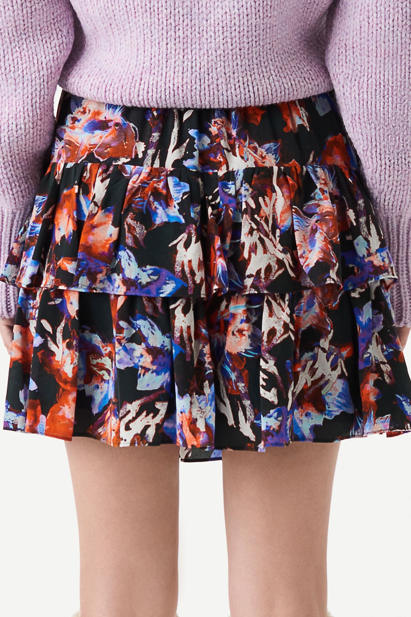 MANAE SKIRT BLACK MULTICO 2