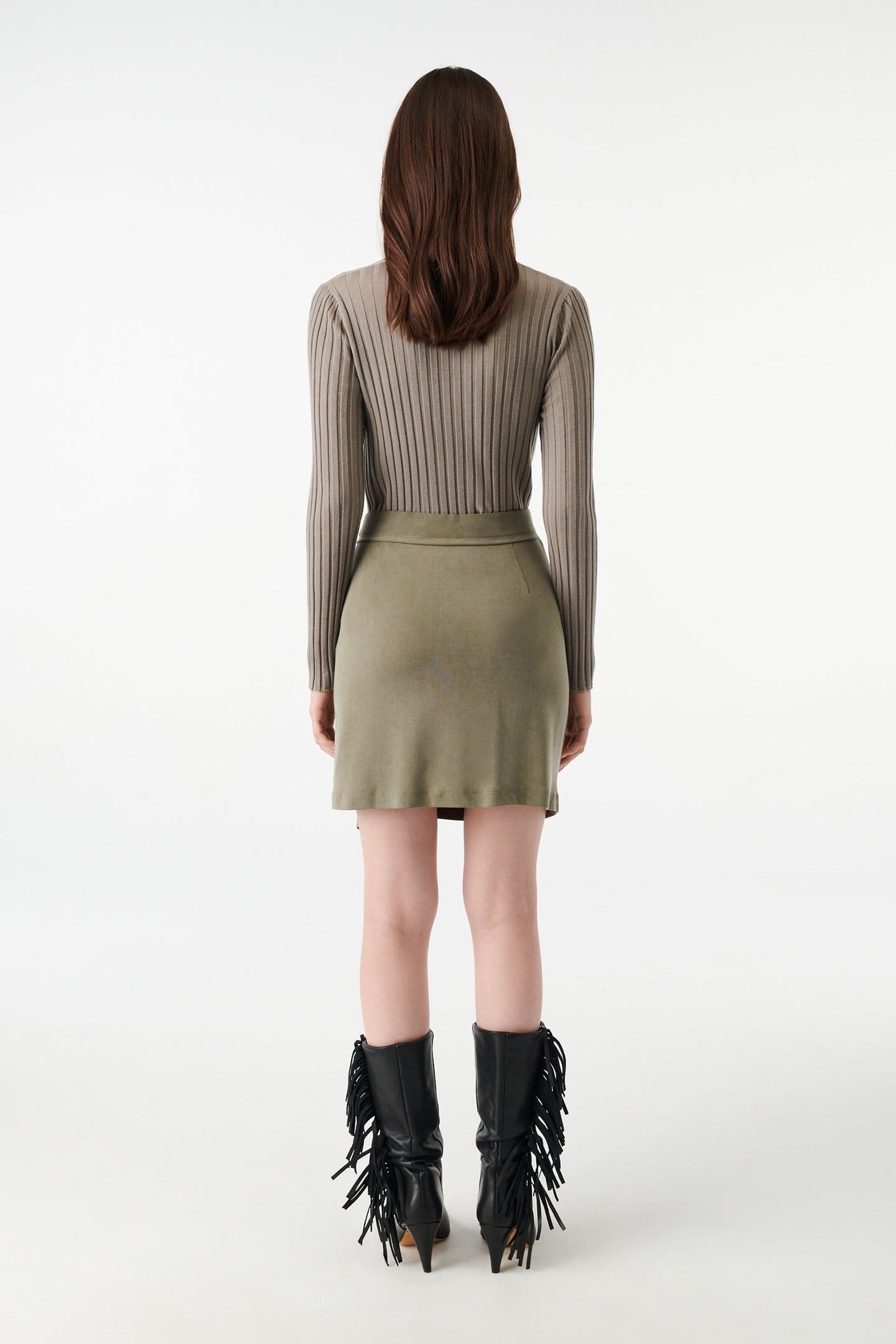 EDMA SKIRT LIGHT KHAKI 4