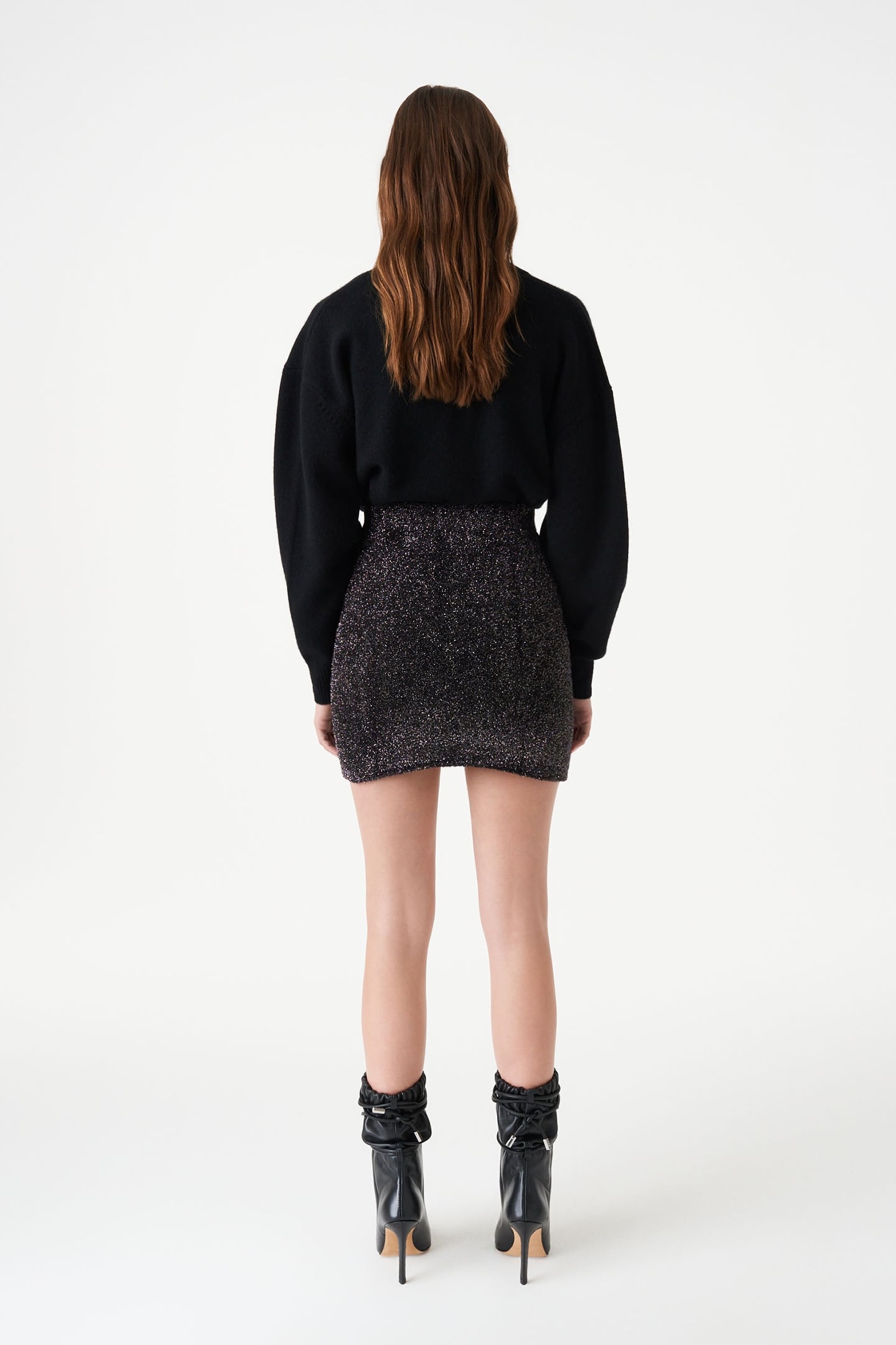 CHRIS SKIRT BLACK/SILVER 4