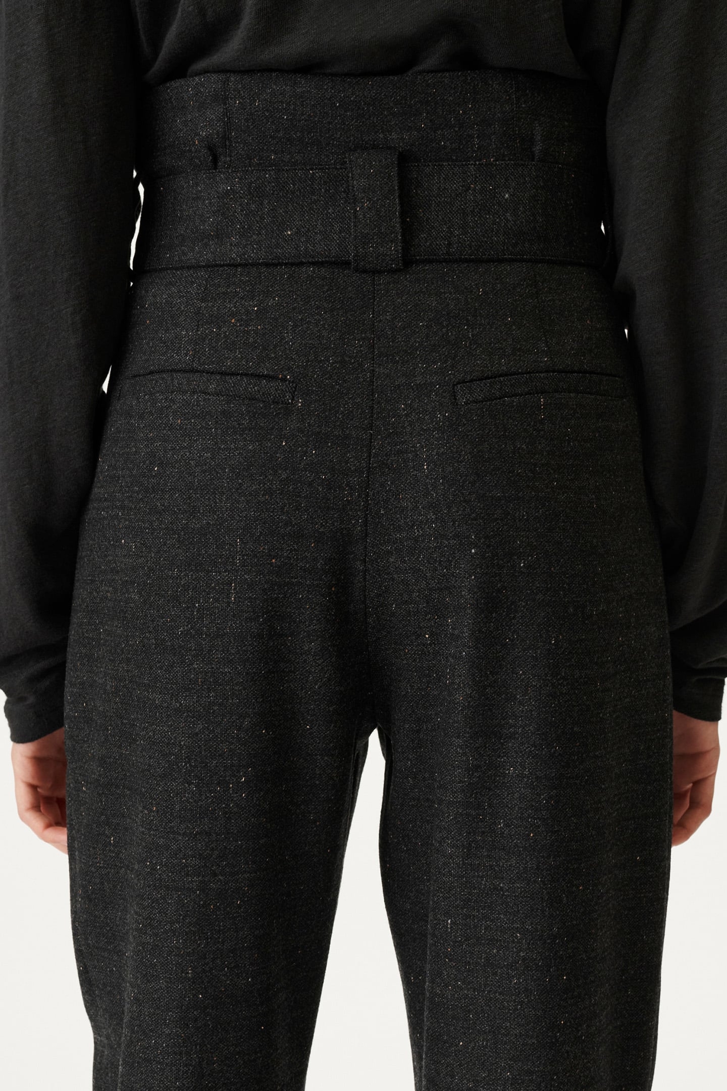 LONYA TROUSER DARK GREY/BLACK 4