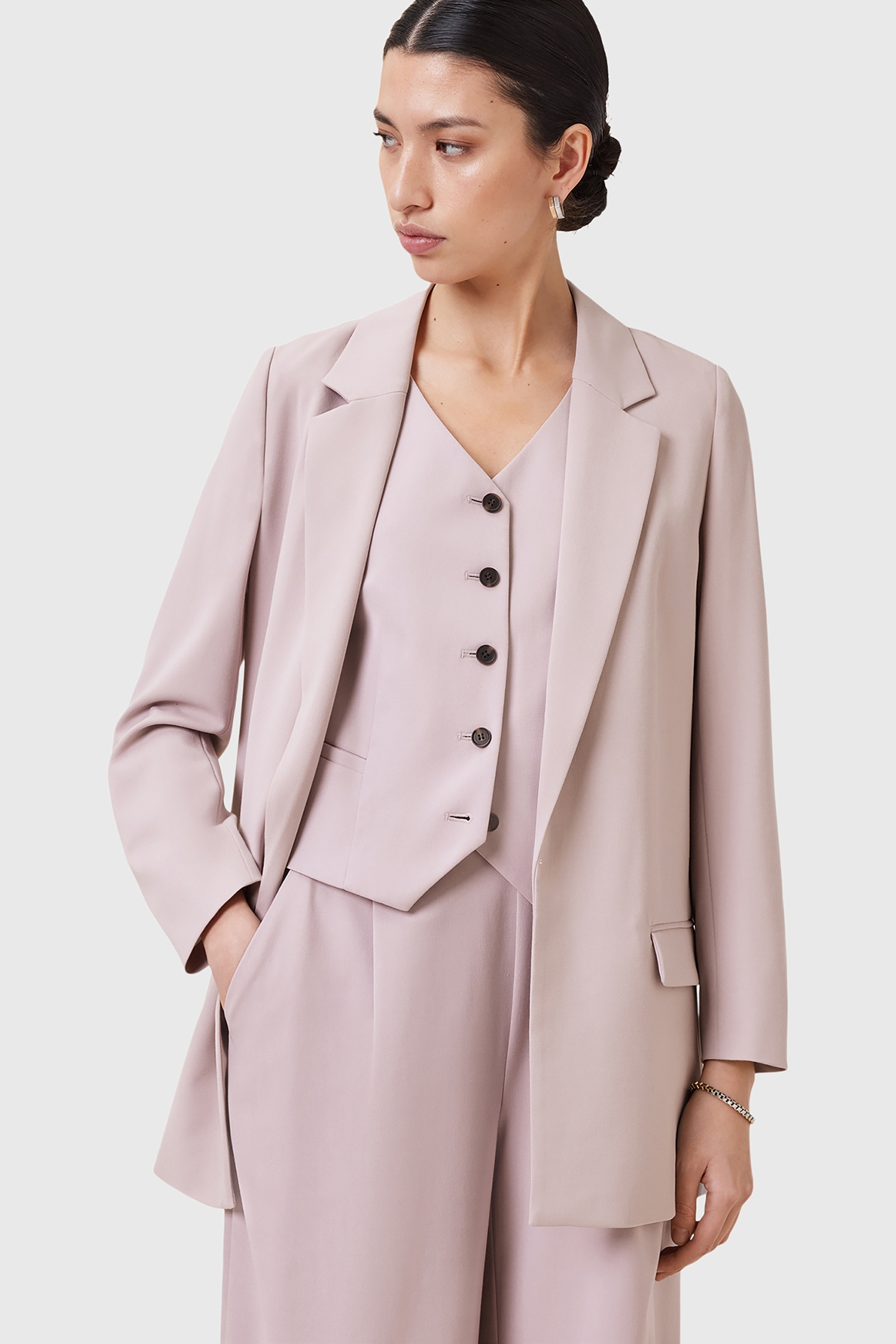 ALEIDA TRI BLAZER MAUVE CHALK PINK 5