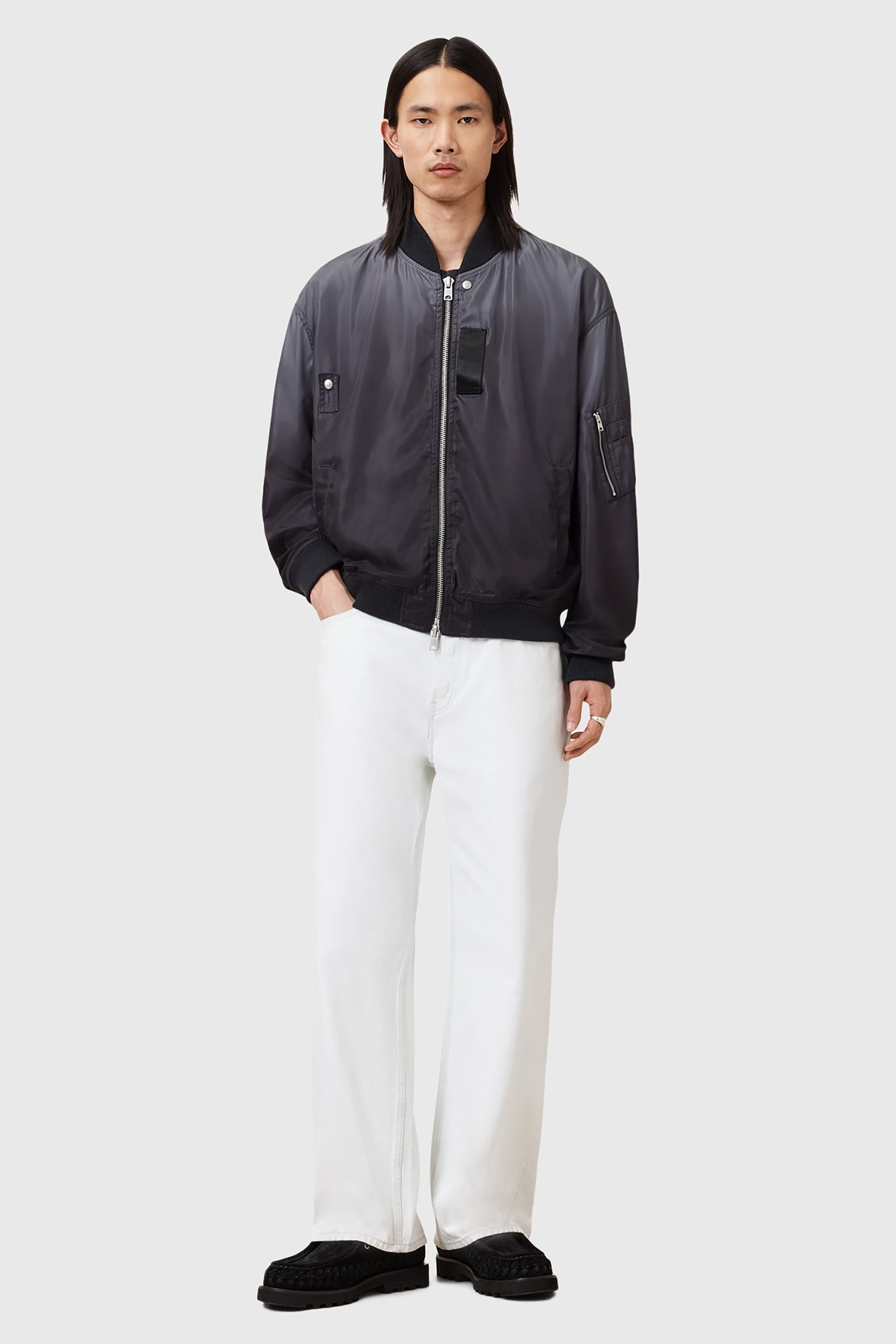 CASCADE BOMBER WASHED BLACK 3