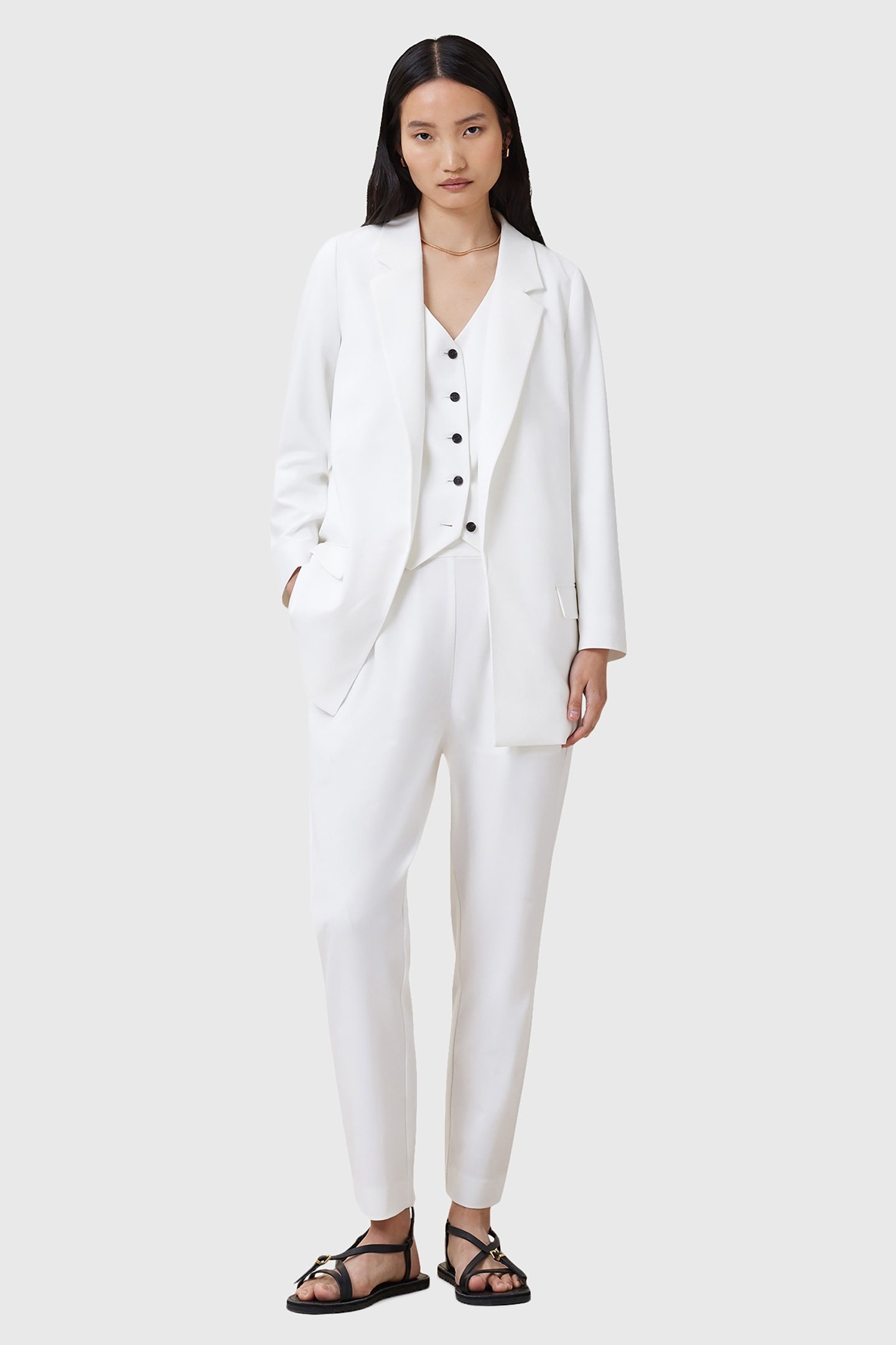 ALEIDA TRI TROUSER WHITE 7
