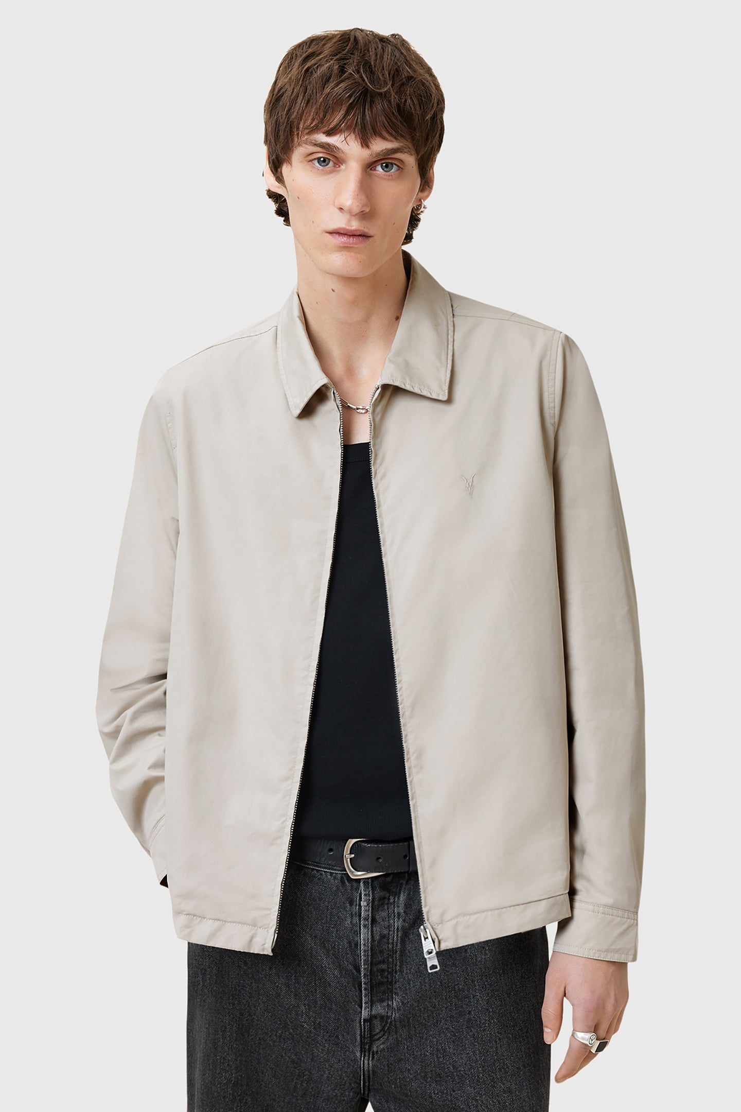 TREY JACKET FEATHER TAUPE 1