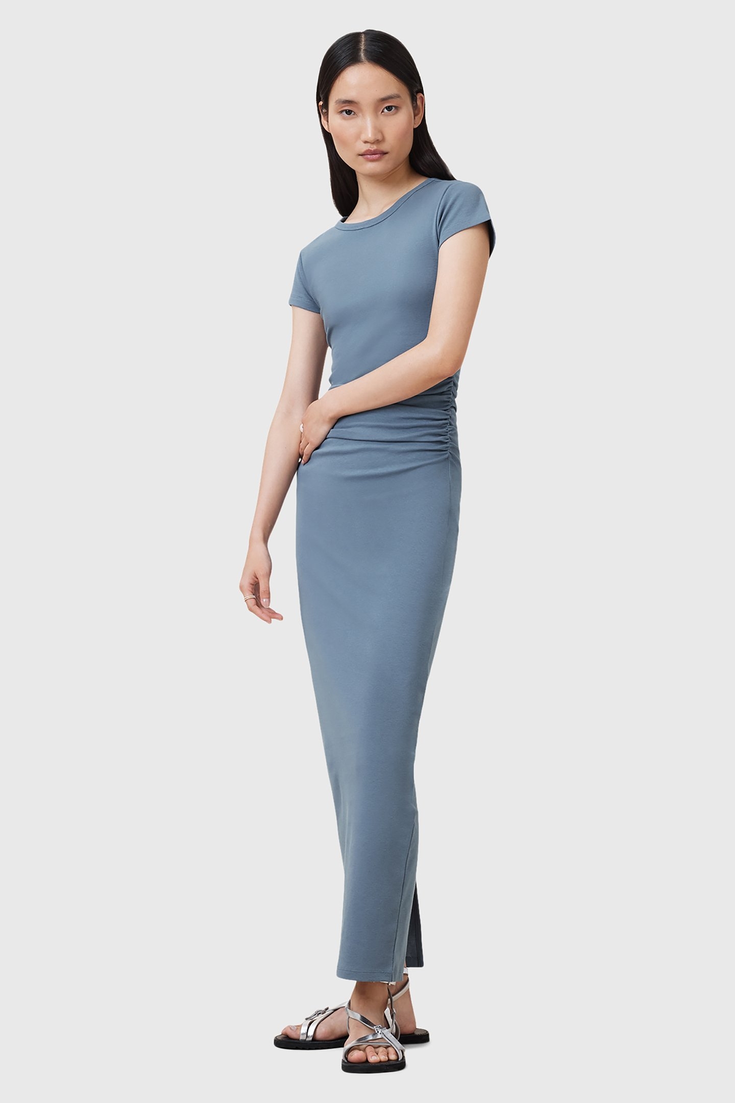 KATARINA SS DRESS FLINT STONE BLUE 4