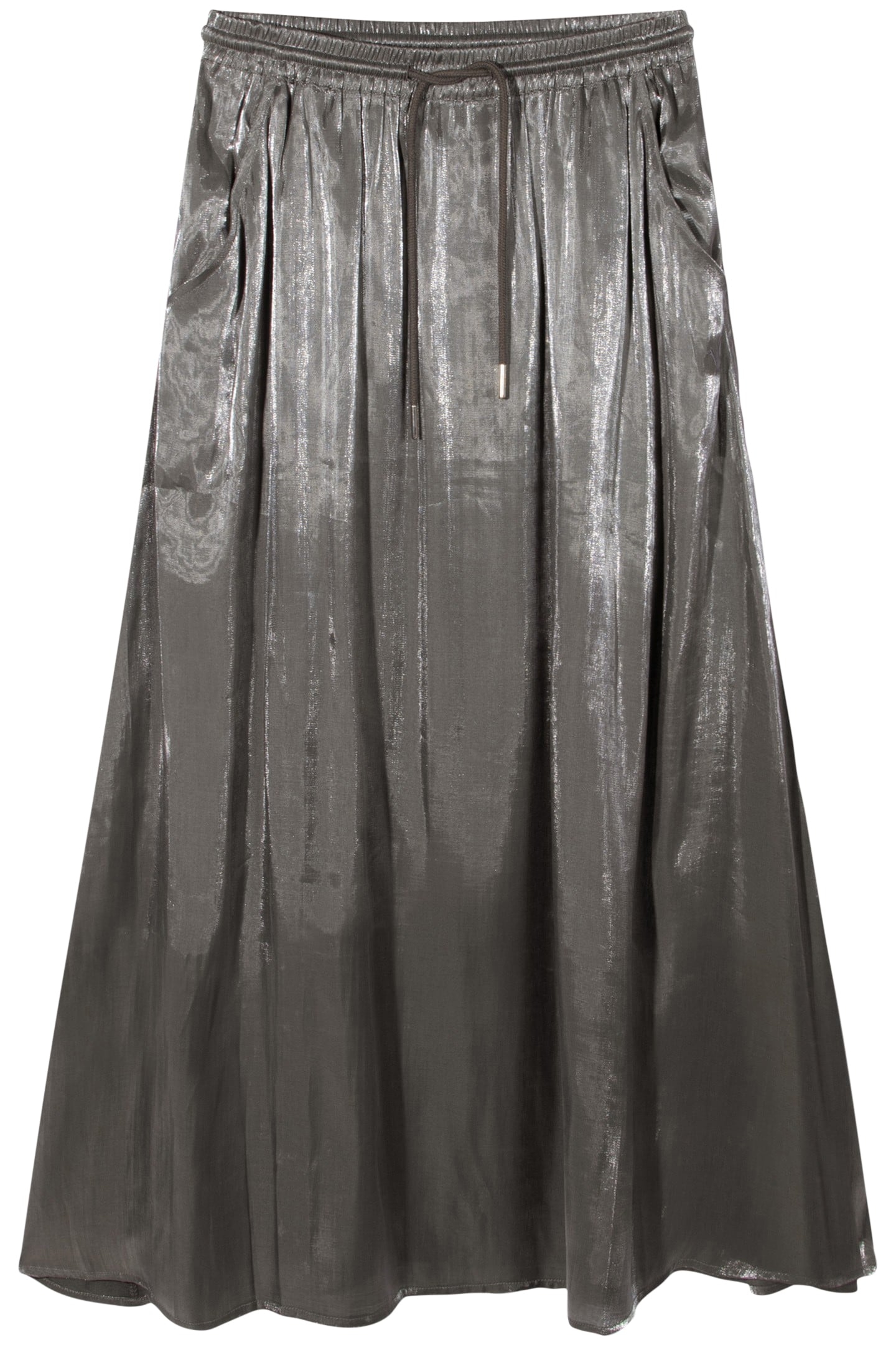 SHINY SKIRT SILVER 4