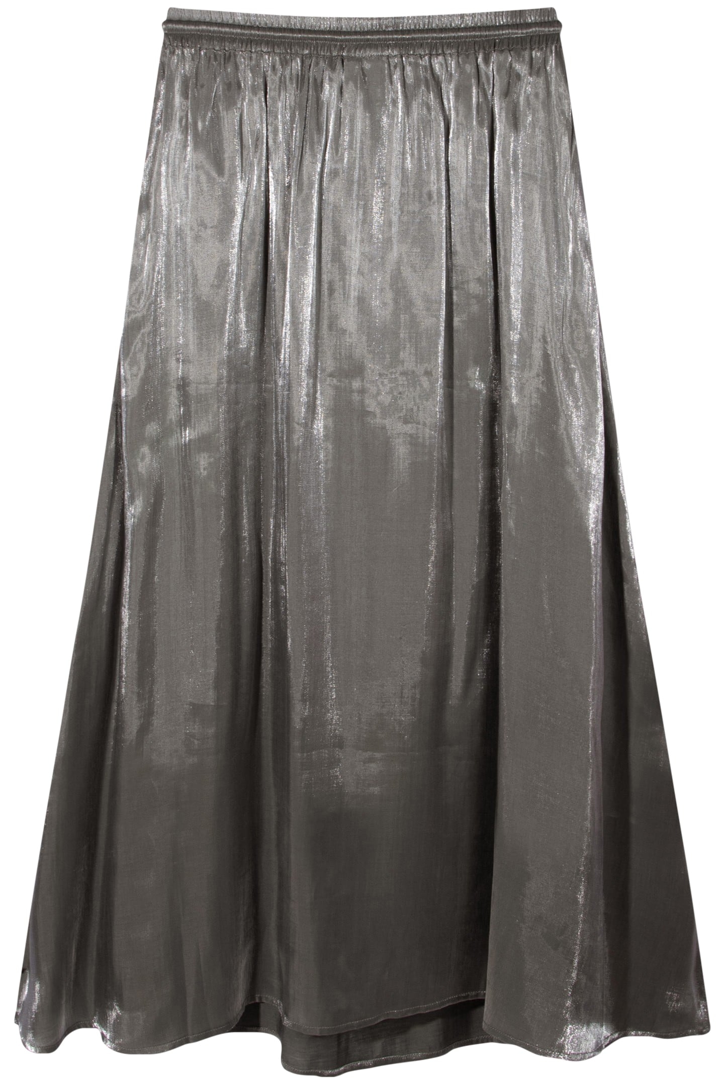 SHINY SKIRT SILVER 5