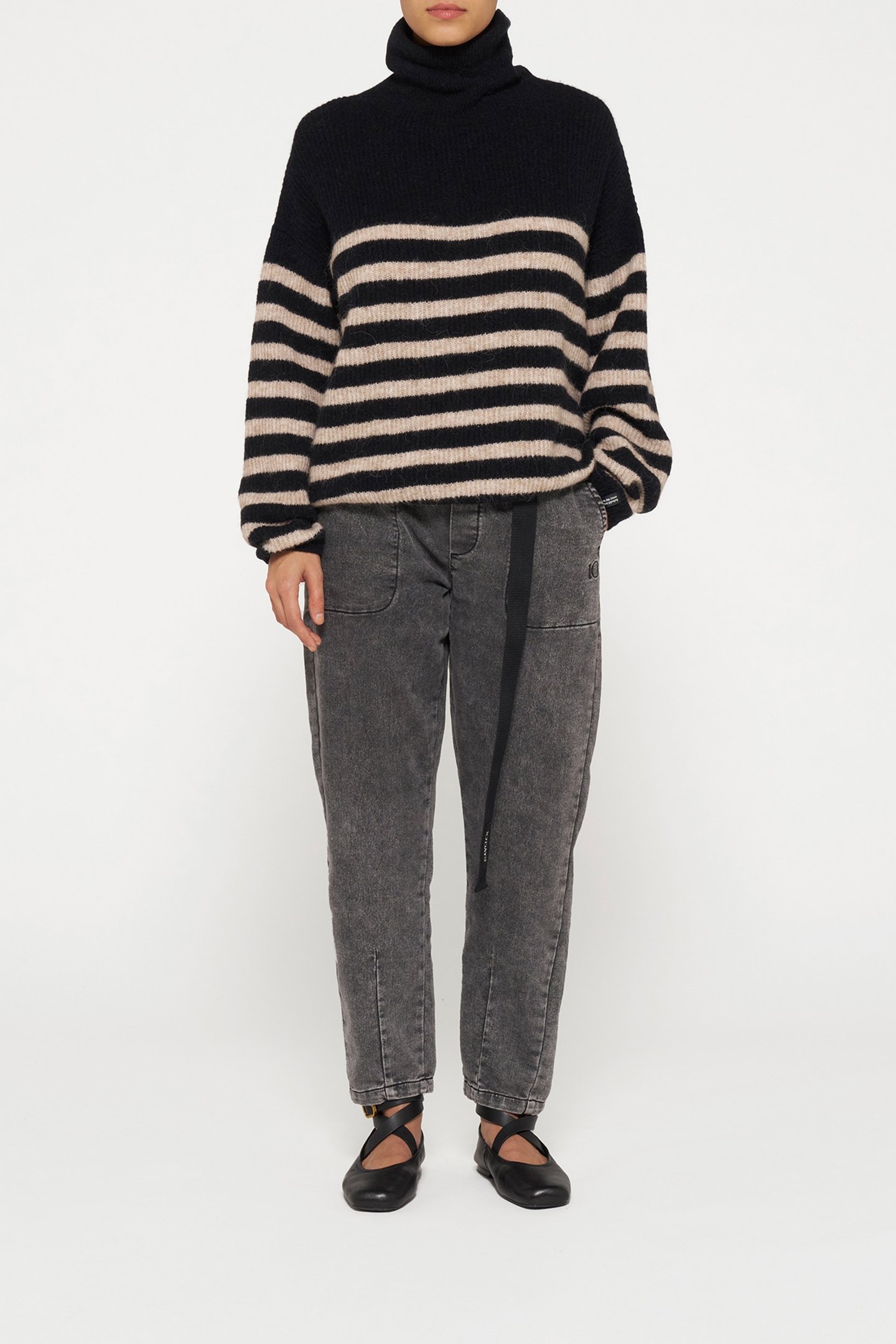 COLL SWEATER KNIT STRIPES 3064 2