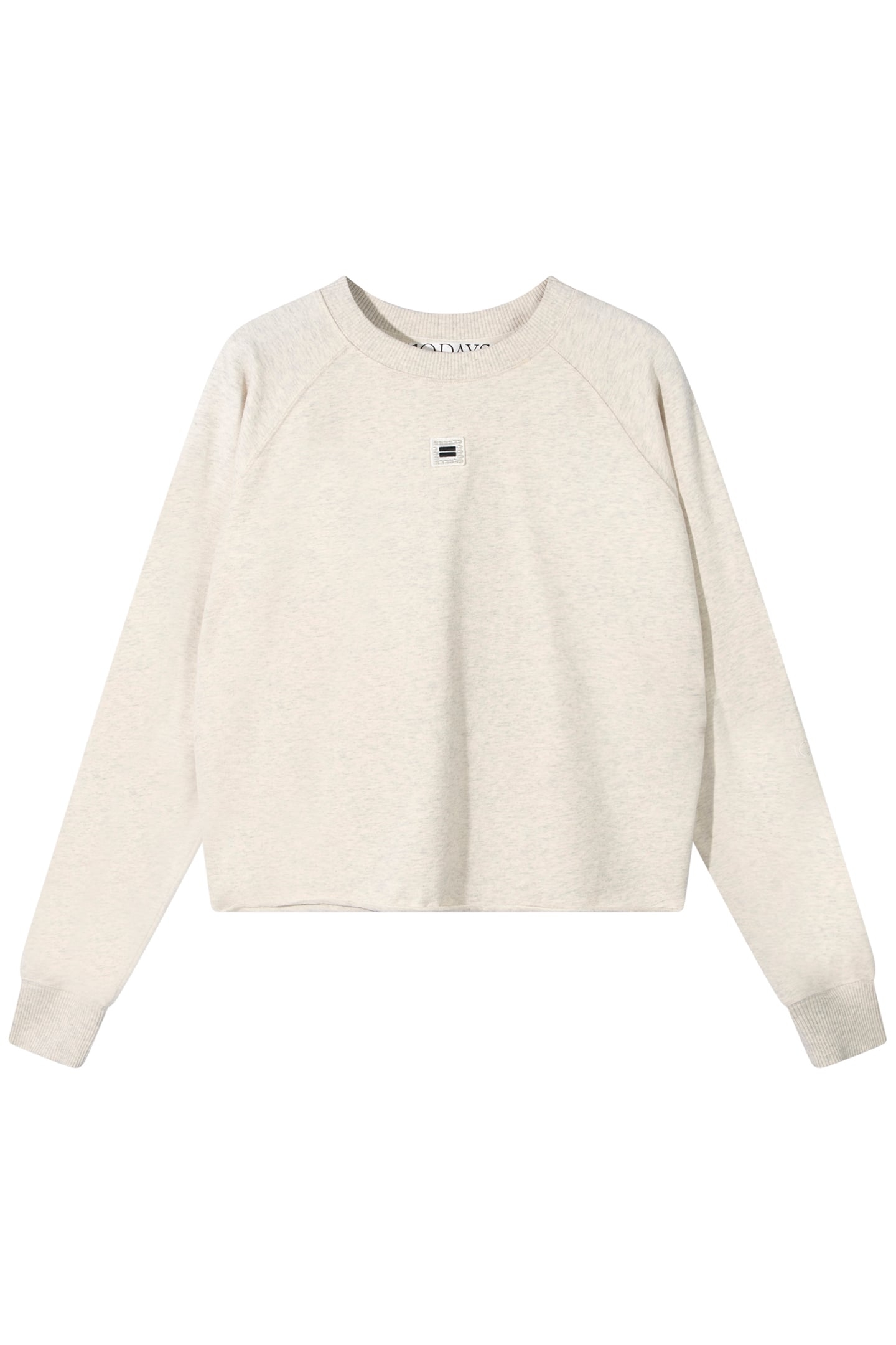 CREW NECK PEARLS SOFT WHITE MELEE 4