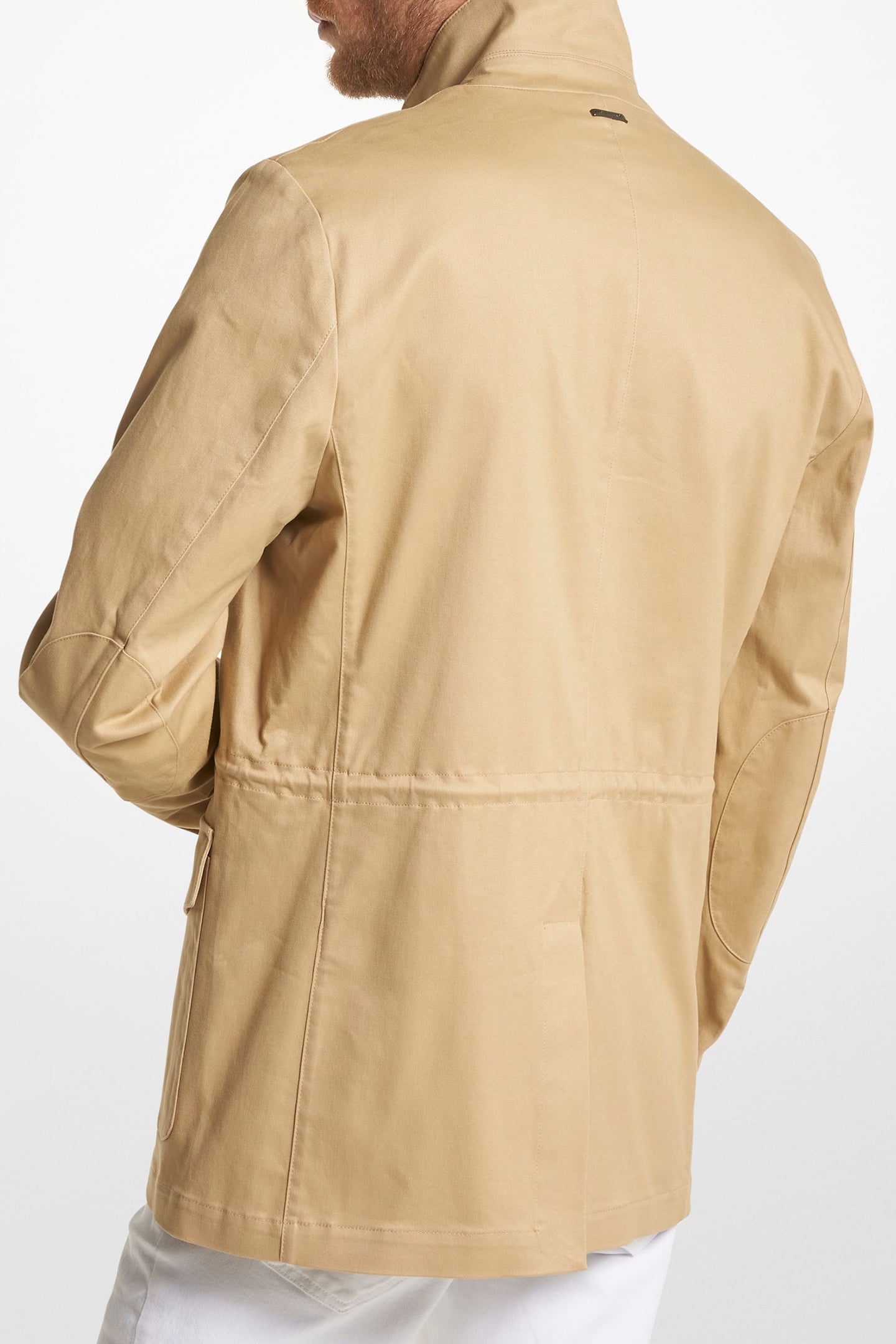 CHINO FIELD JACKET IN KHAKI 2
